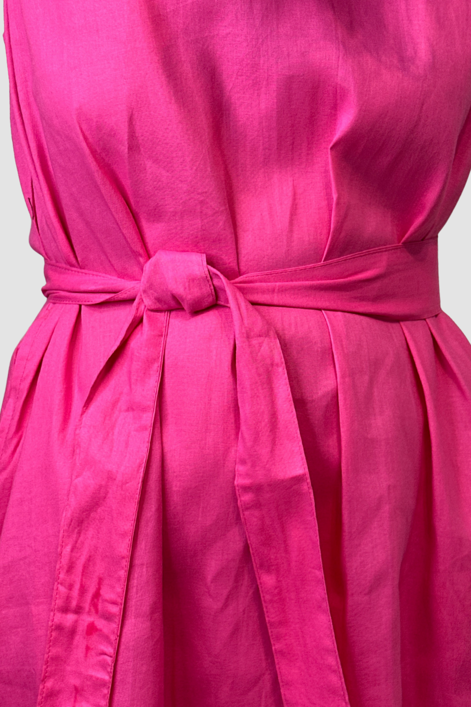 Hot Pink Ruffle Day Dress