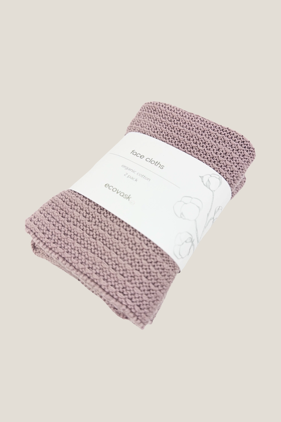 Face Cloth 2-Pack - Orchid