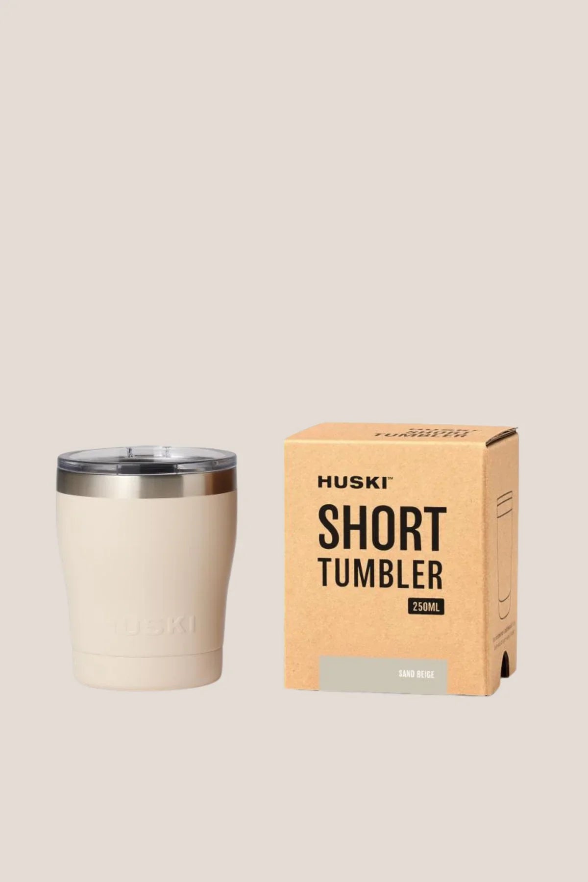 Huski Short Tumbler - Sand Beige