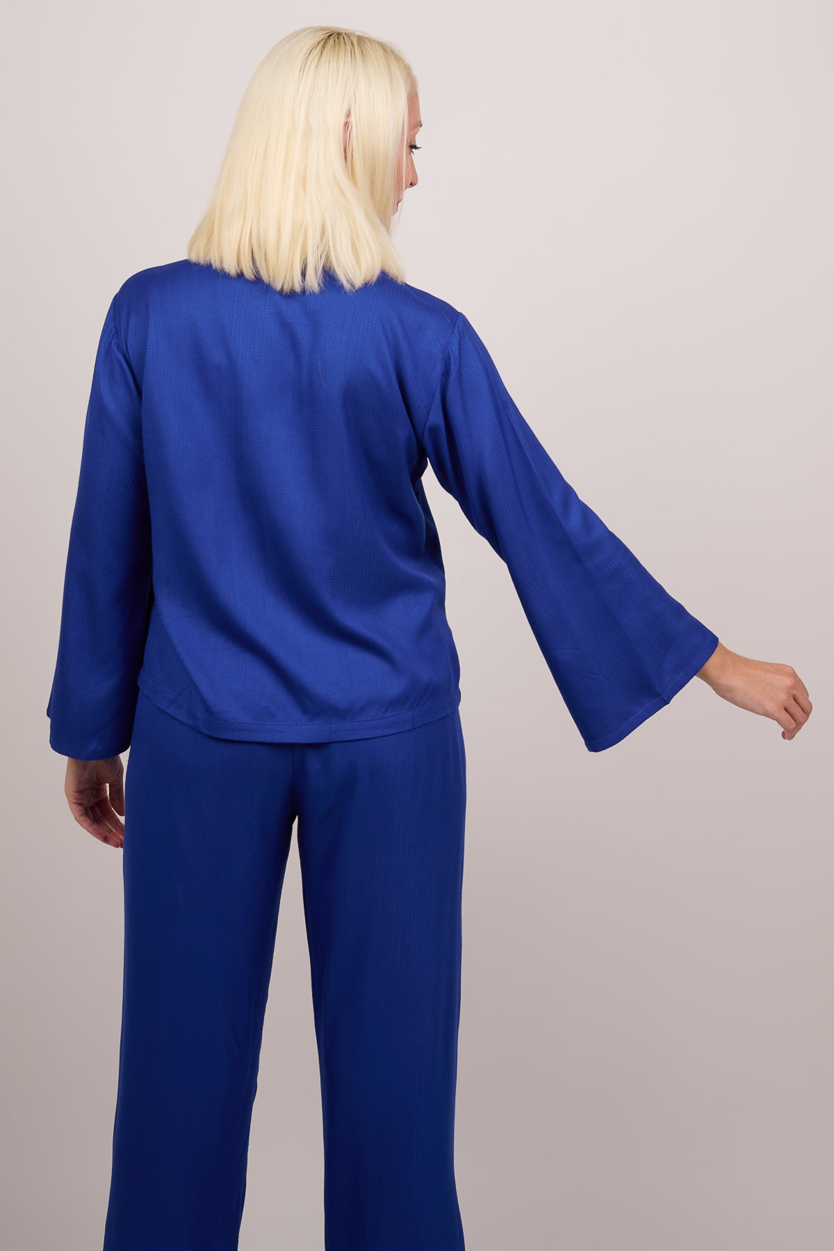 Bamboo Lux shirt - Cobalt