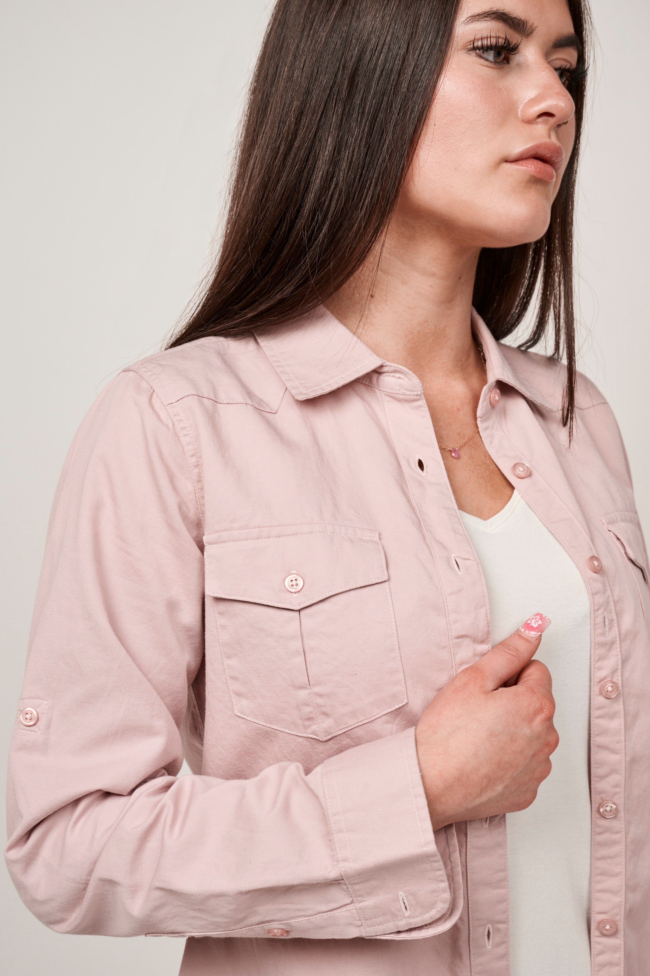 Utility shirt - Pink