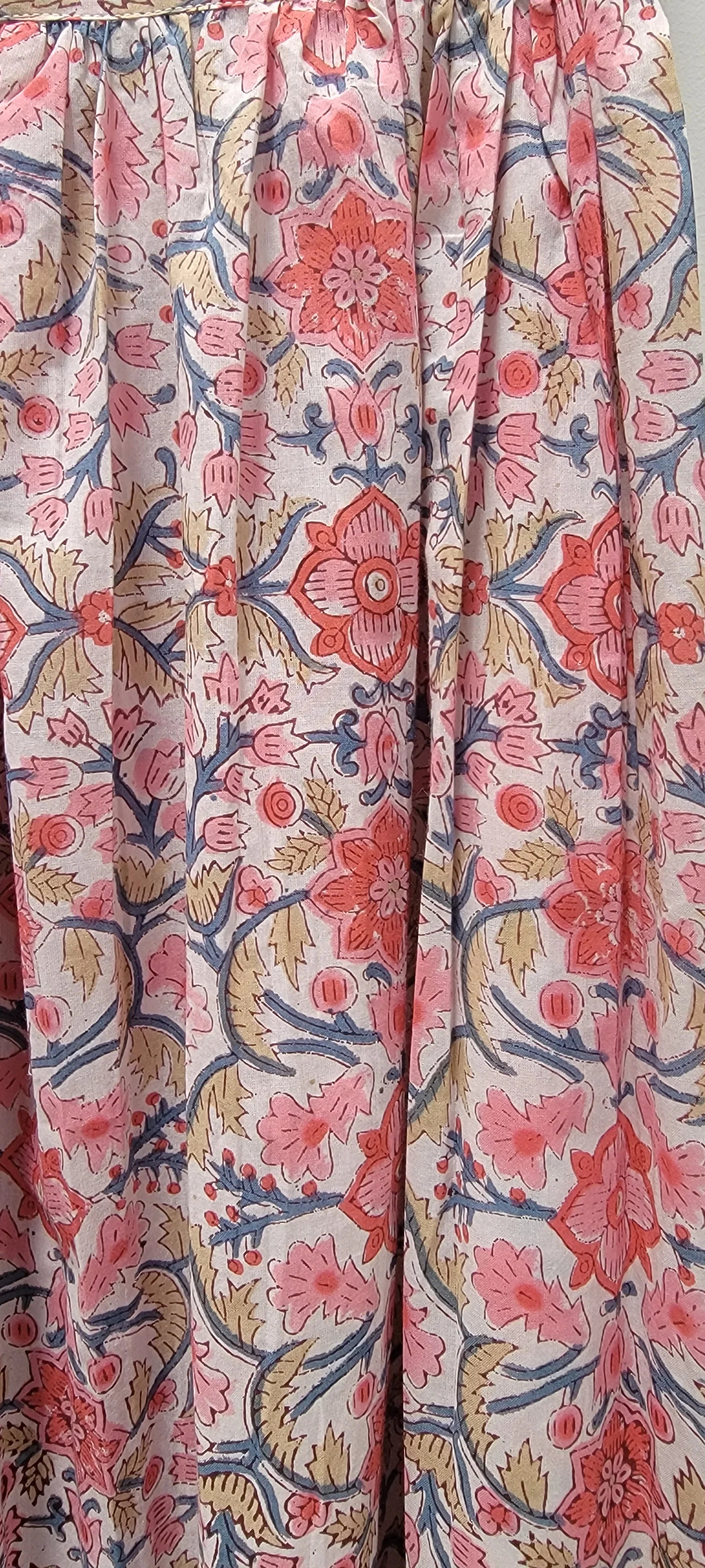 Rosette Garden Maxi Skirt