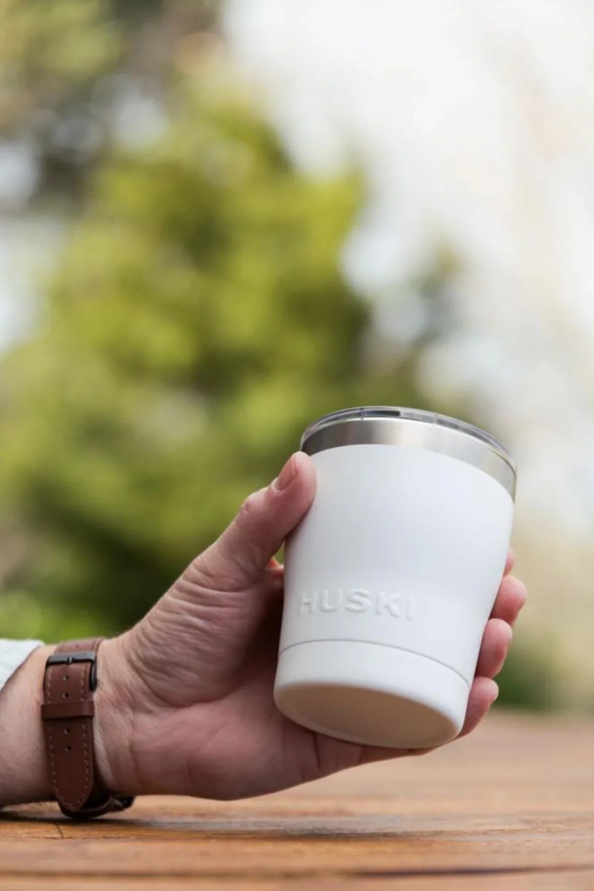 Huski Short Tumbler - White