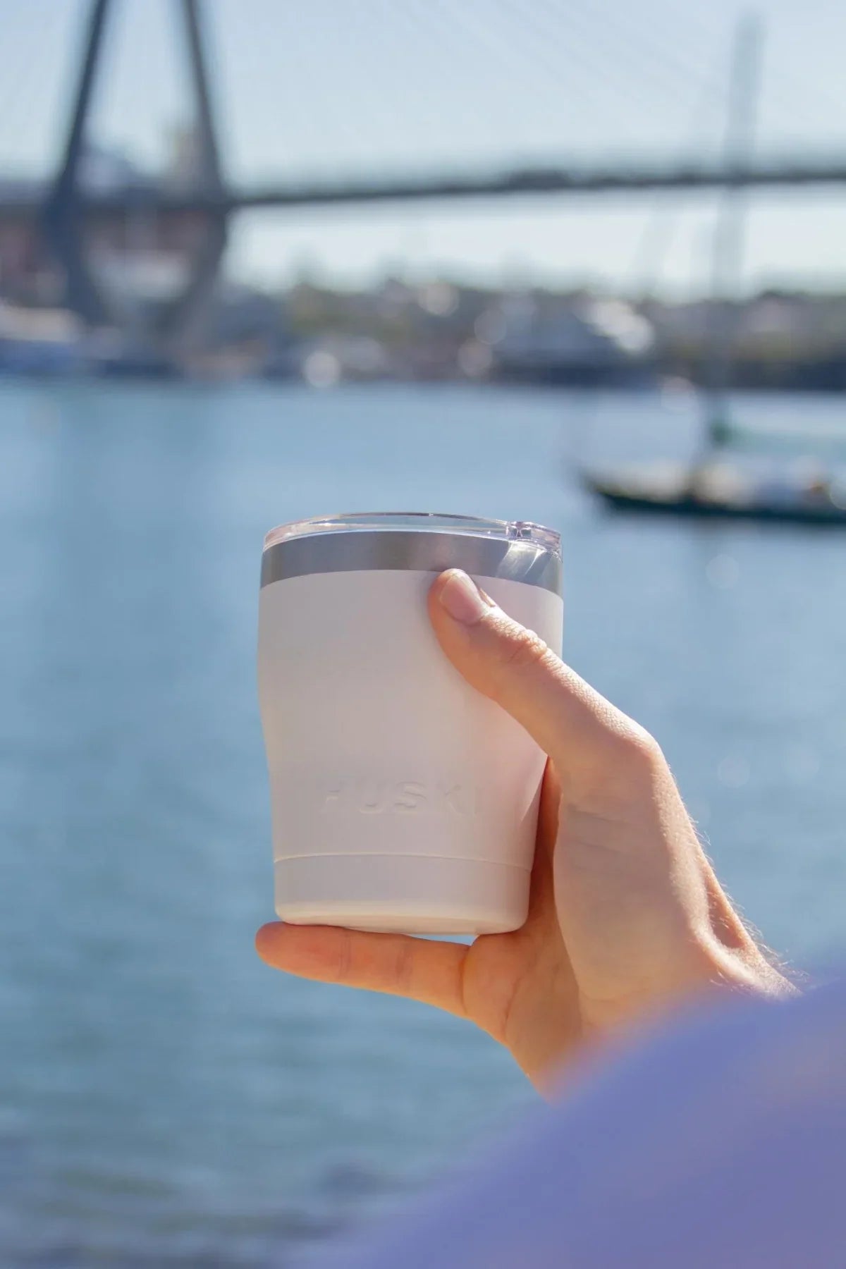 Huski Short Tumbler - White