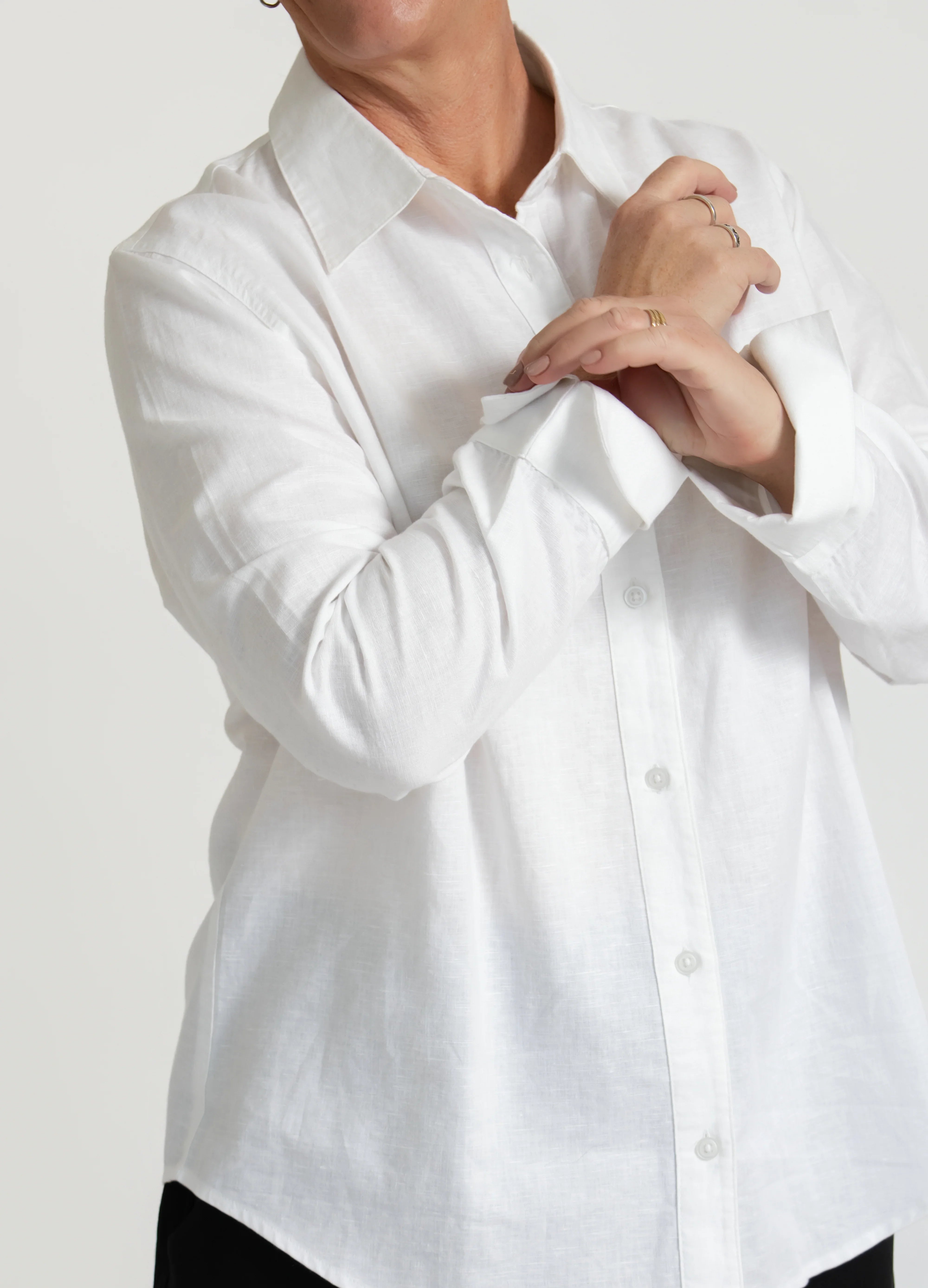 Linen Shirt - White