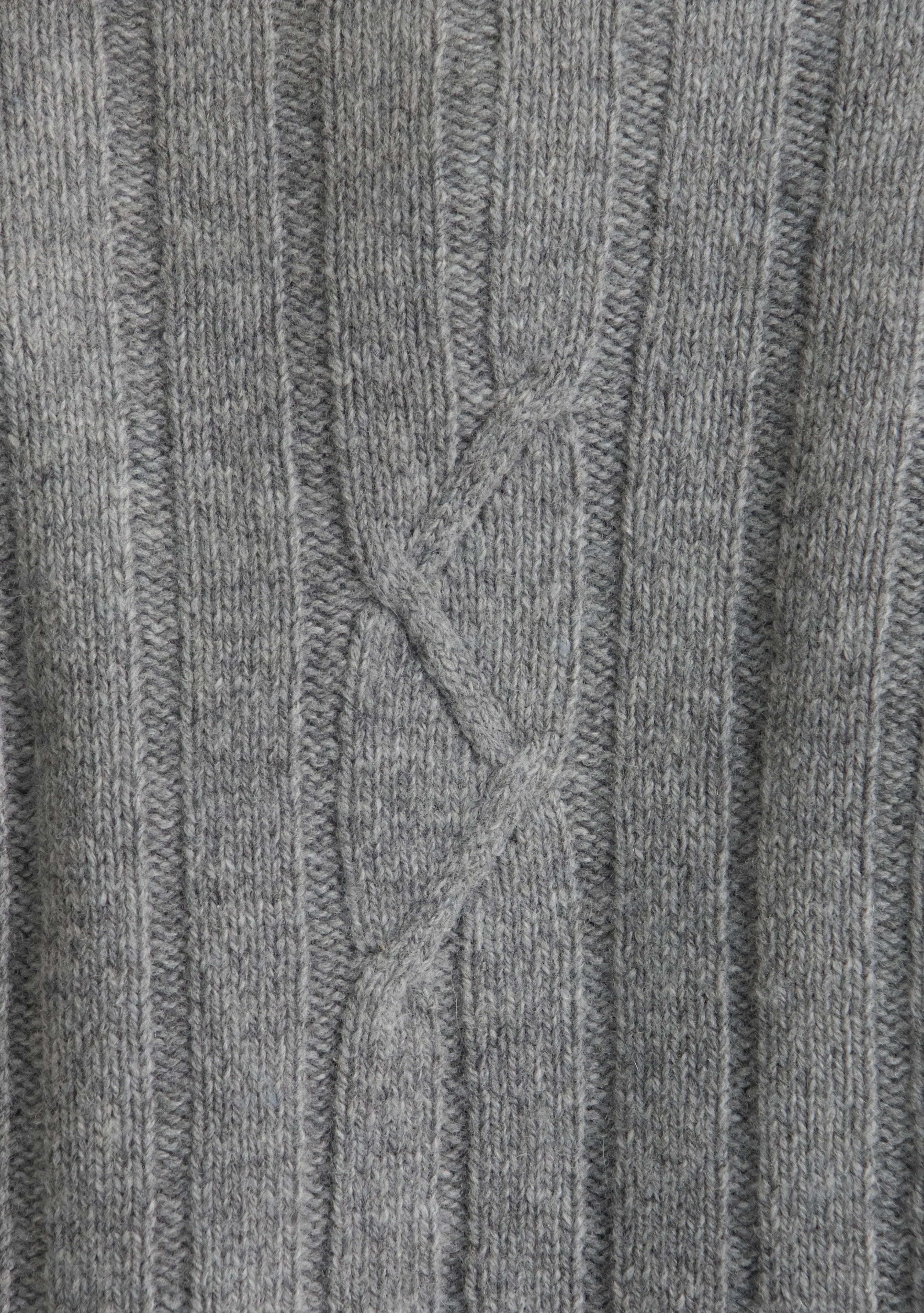 Harvest Merino Vest - Grey Goose