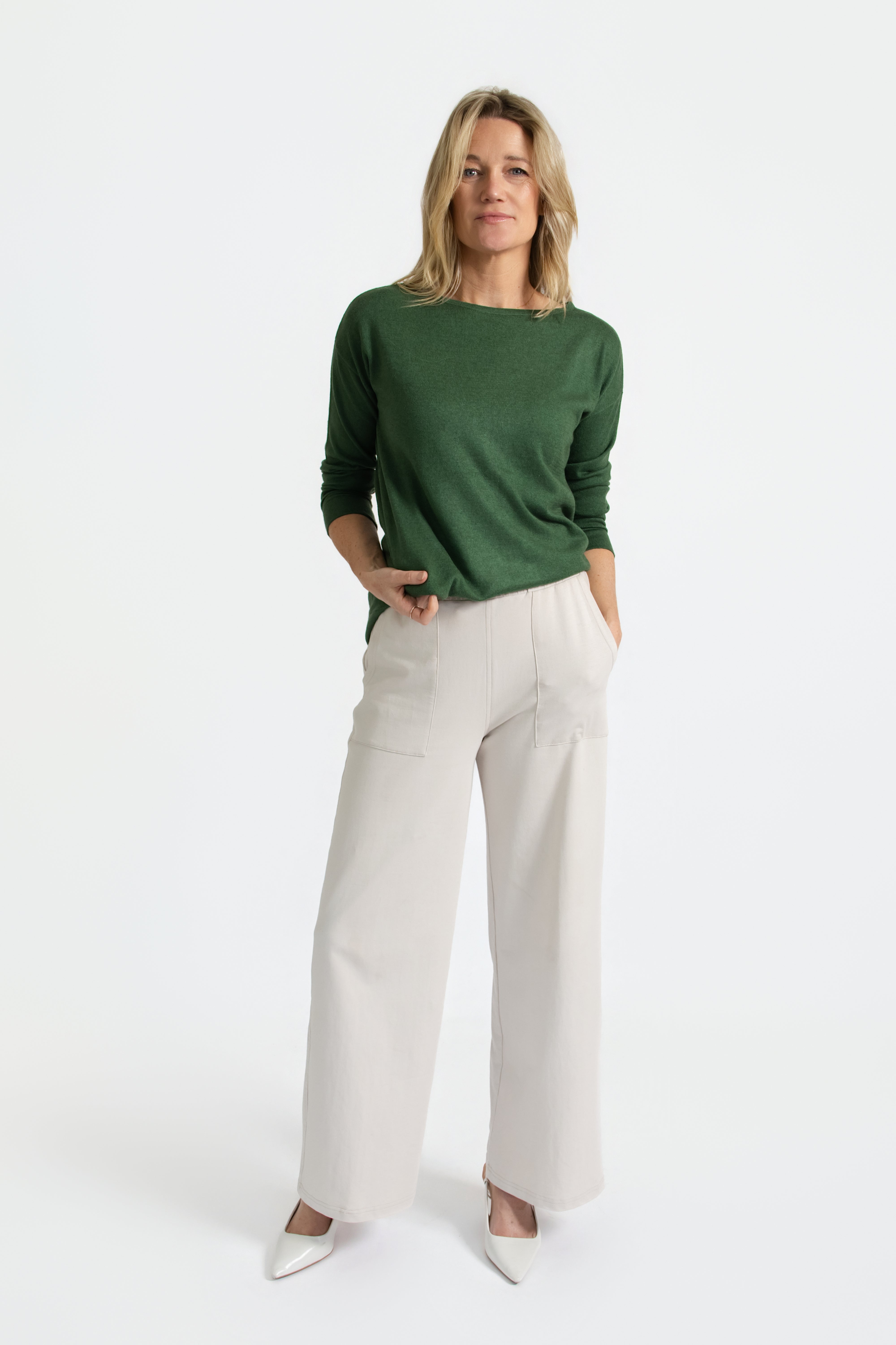 Verdant Silk Cashmere Knit