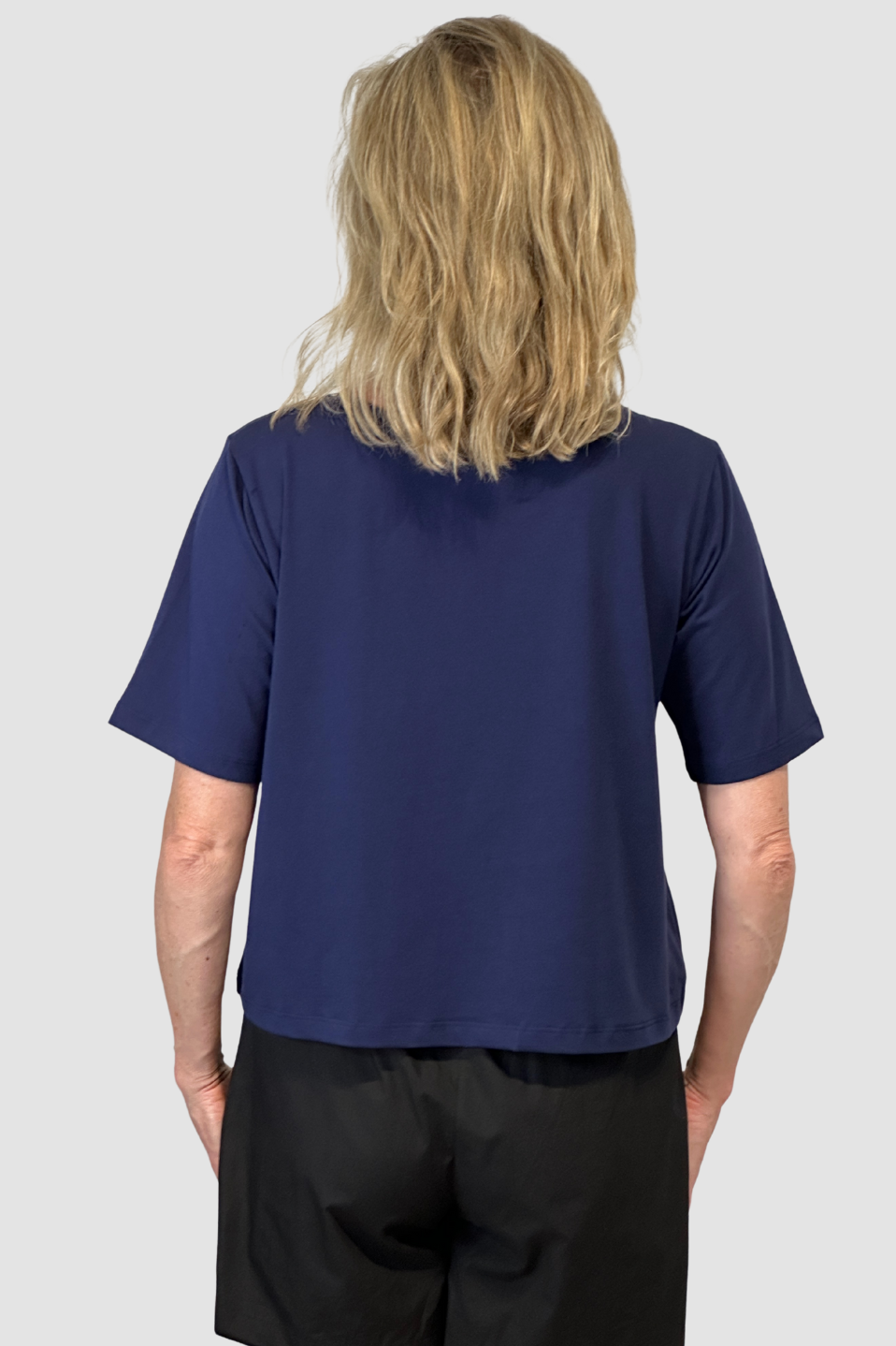 Organic Flex Crew Tee - Space