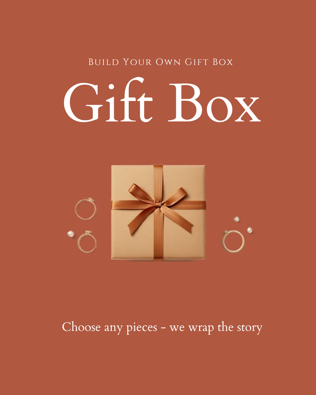 Build Your Own Gift Box - Reca keepsake gift box with jewellery