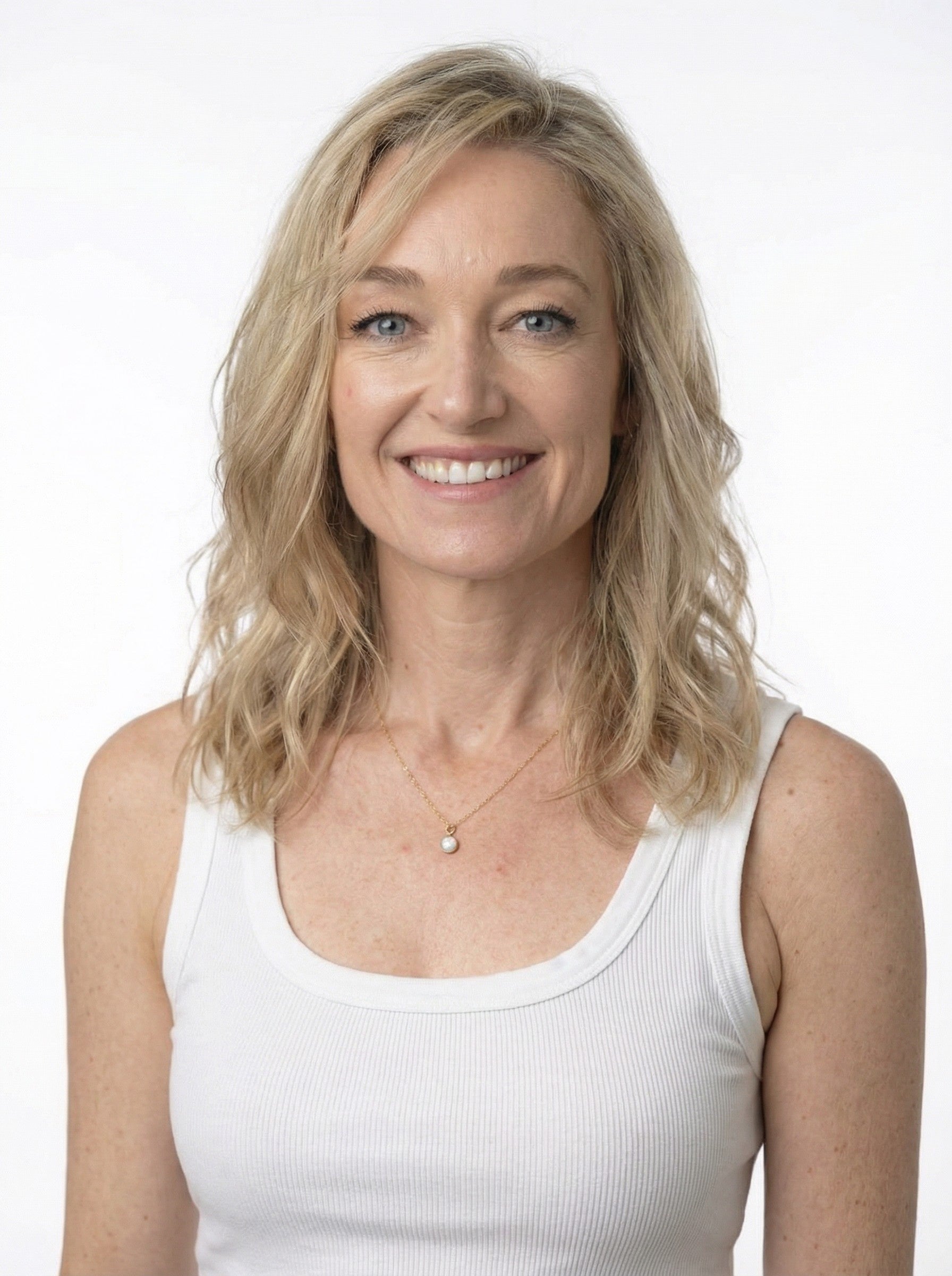 Opal Drop Gold Necklace