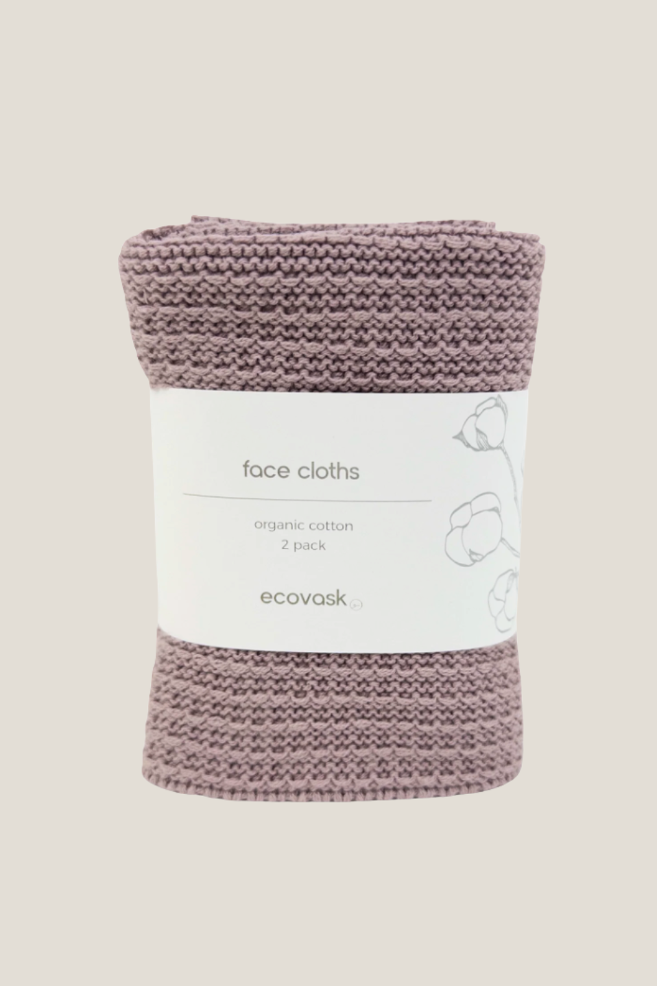 Face Cloth 2-Pack - Orchid