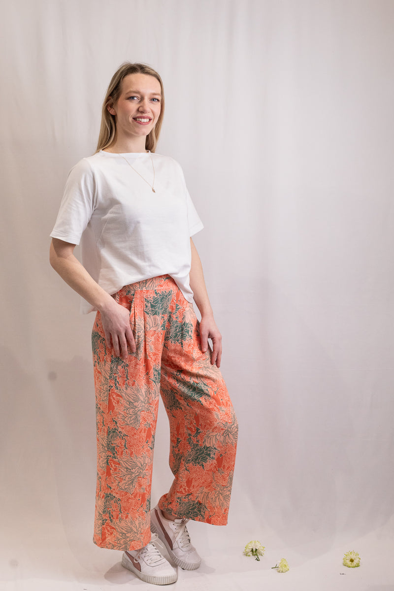 Printed Bamboo Pants