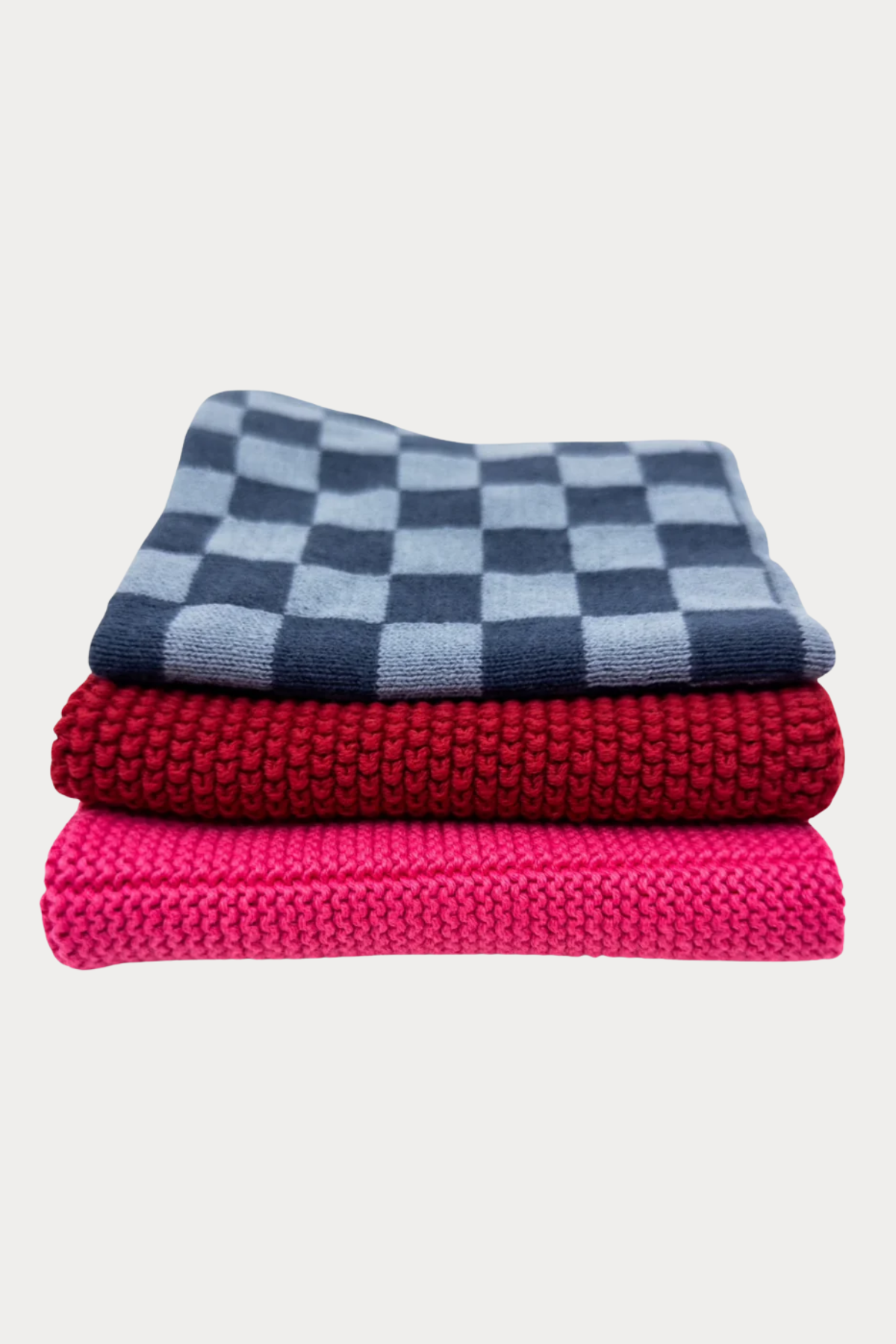 Dishcloth Variety 3pk - Sangria