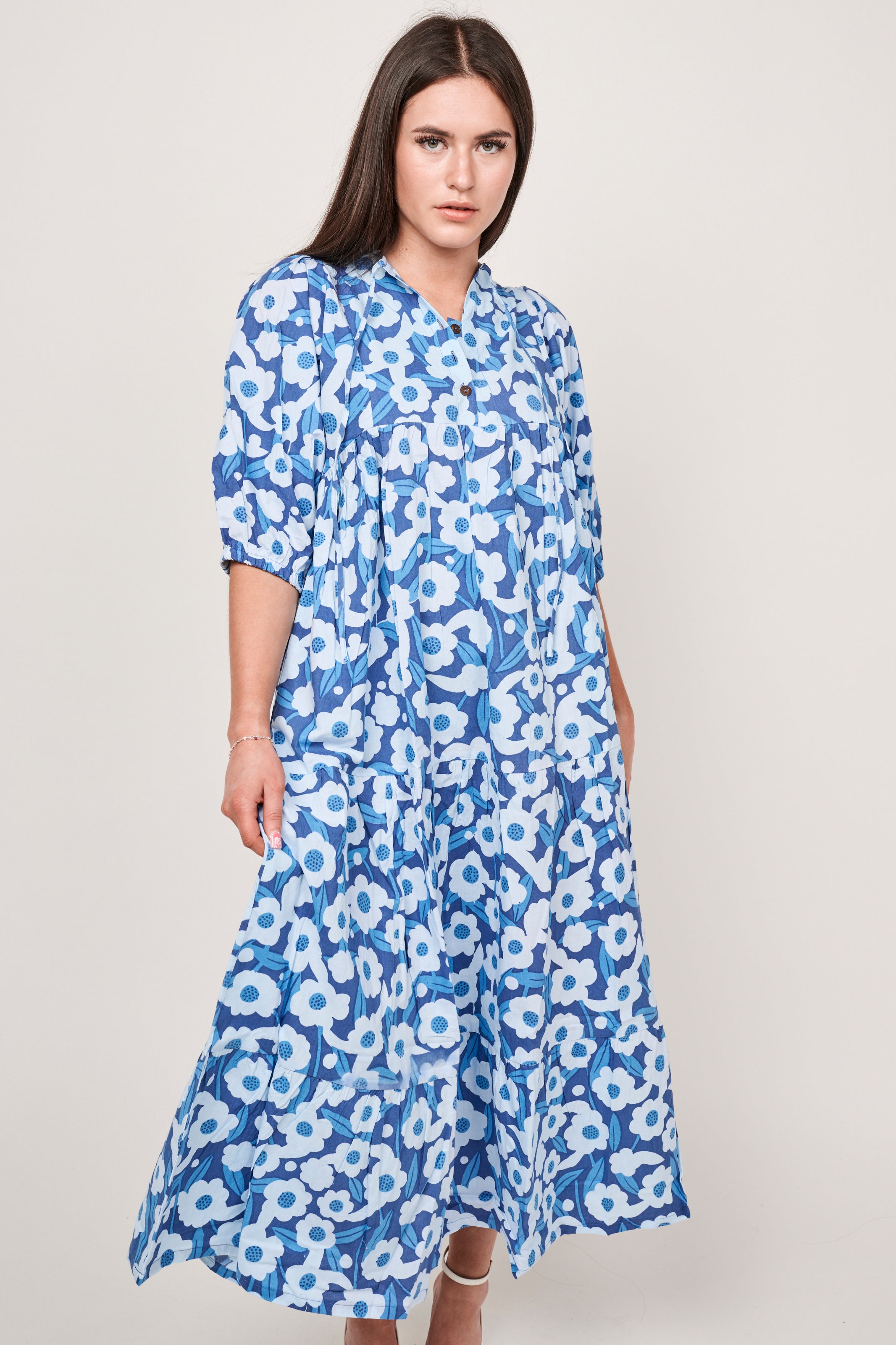 Spoonflower Bohemian Maxi Dress