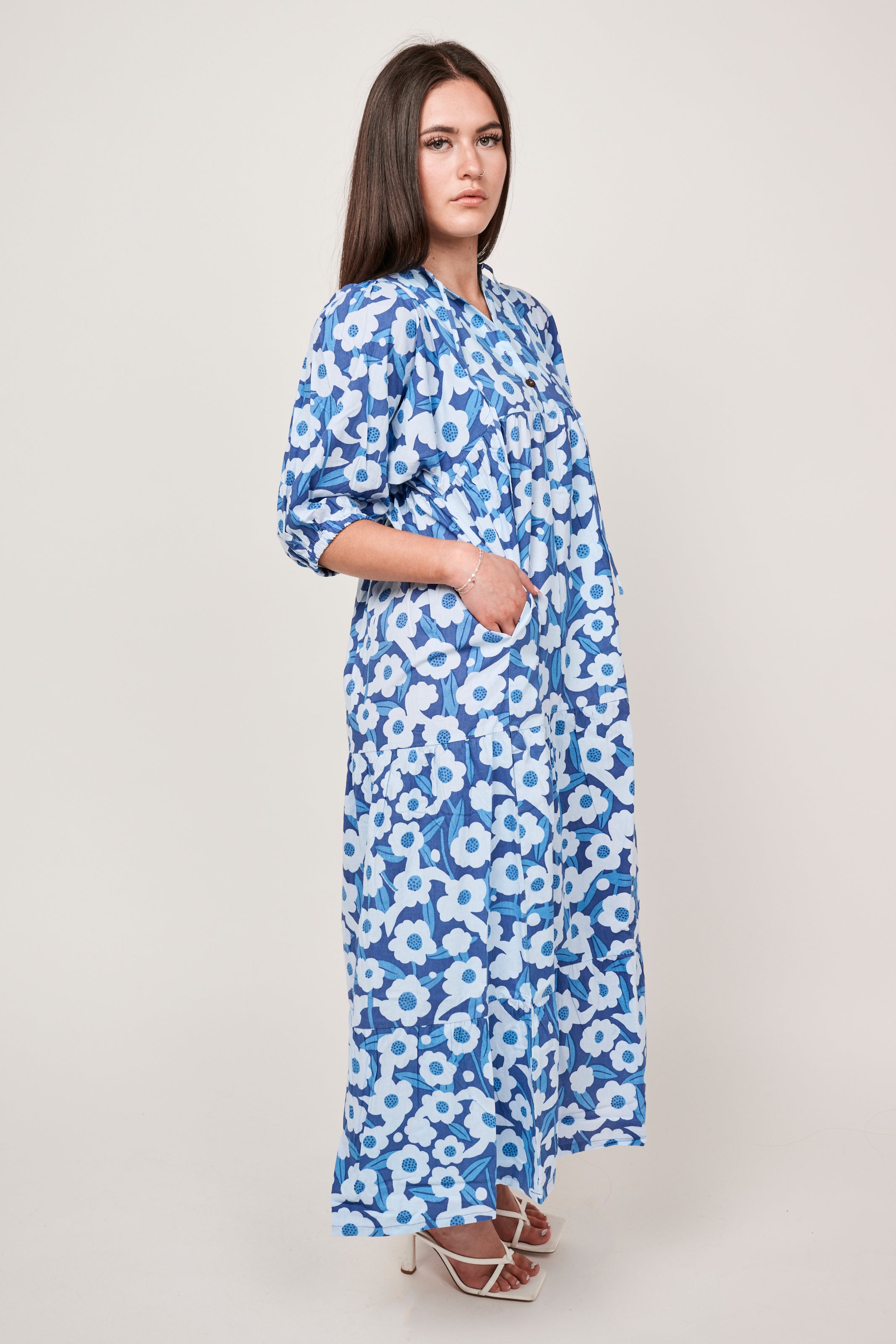 Spoonflower Bohemian Maxi Dress