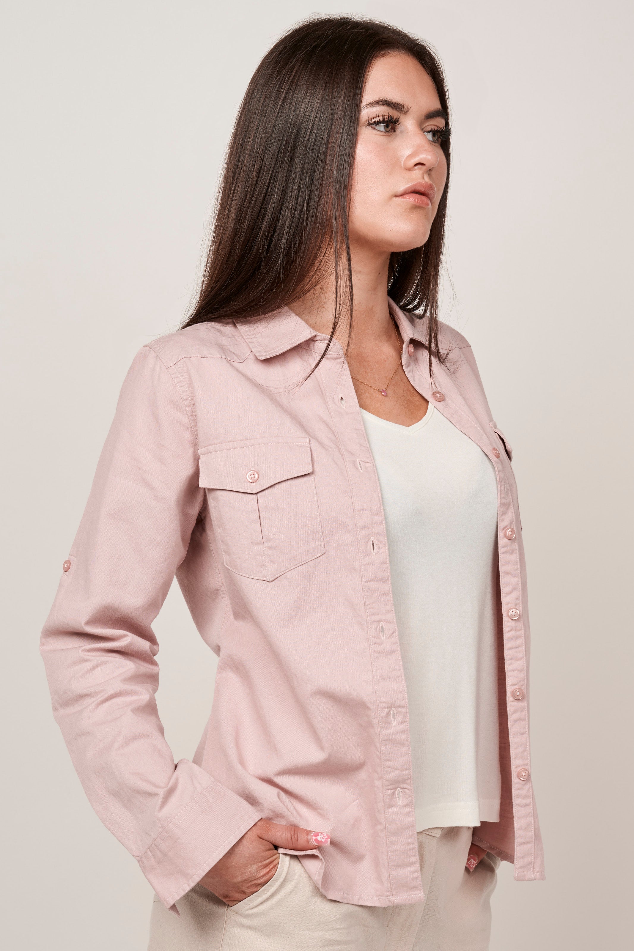 Utility shirt - Pink