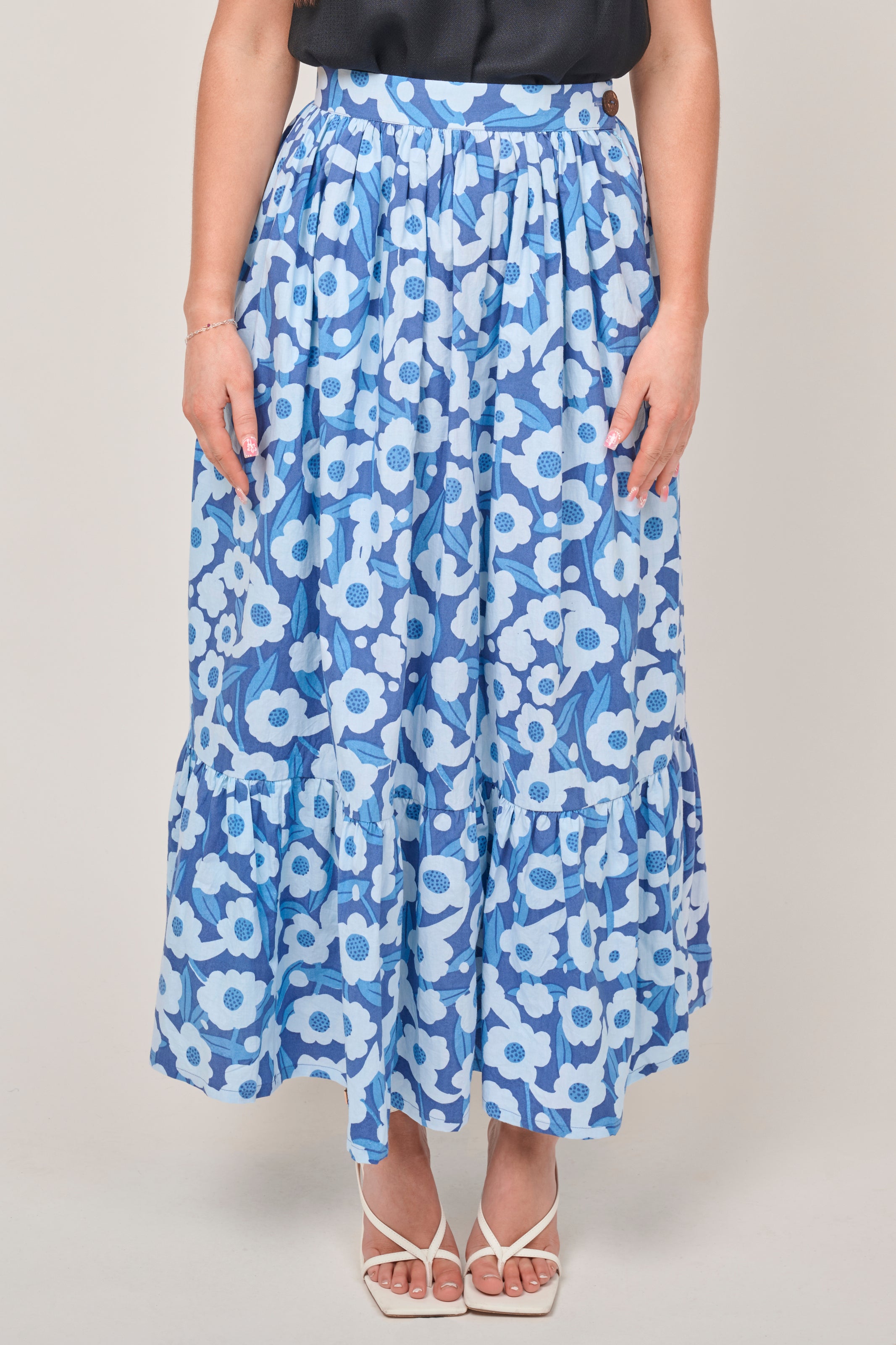 Spoonflower Maxi Skirt