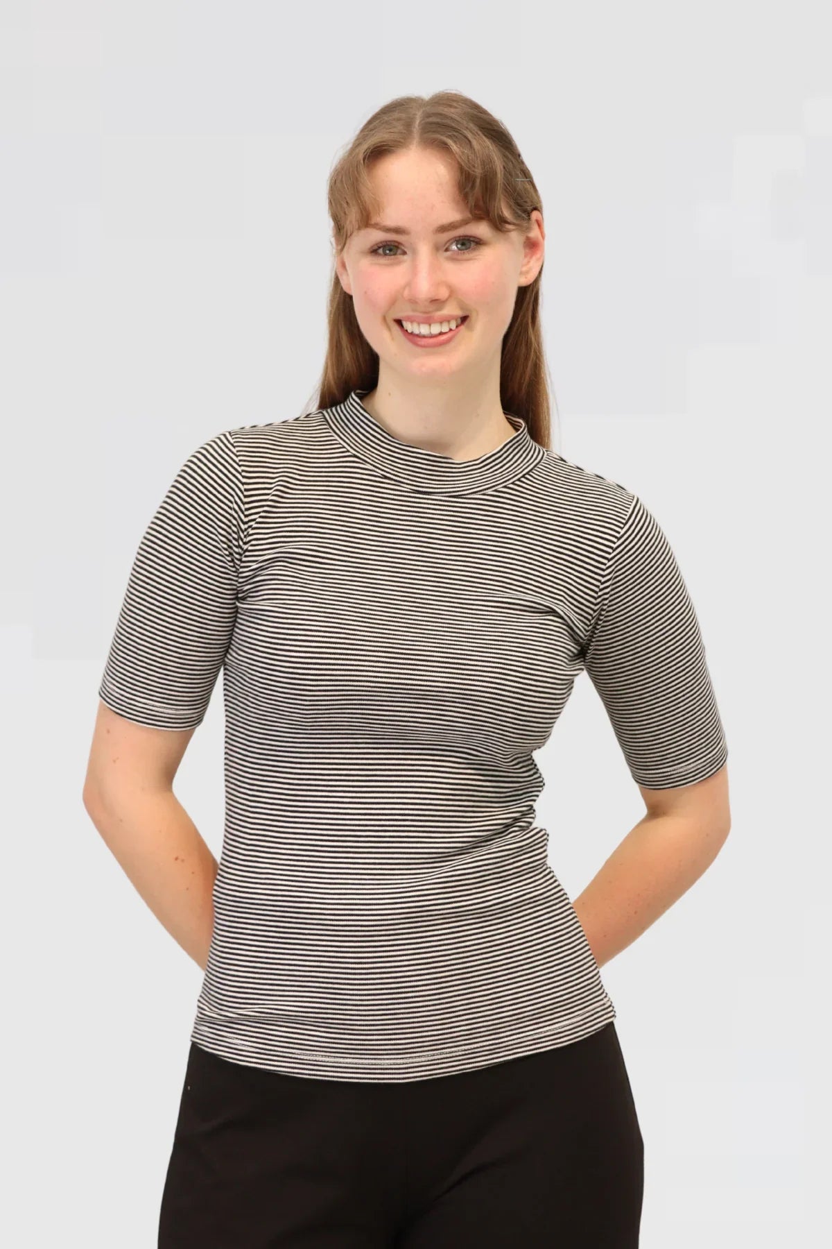 Stripe Tee - Black