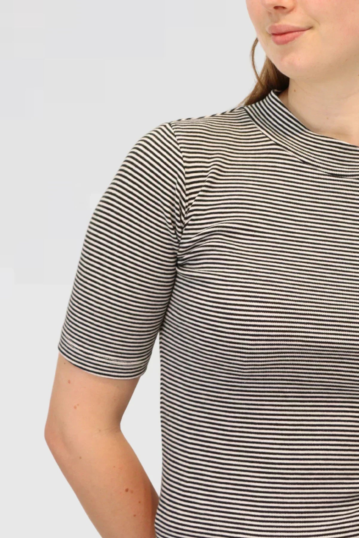 Stripe Tee - Black
