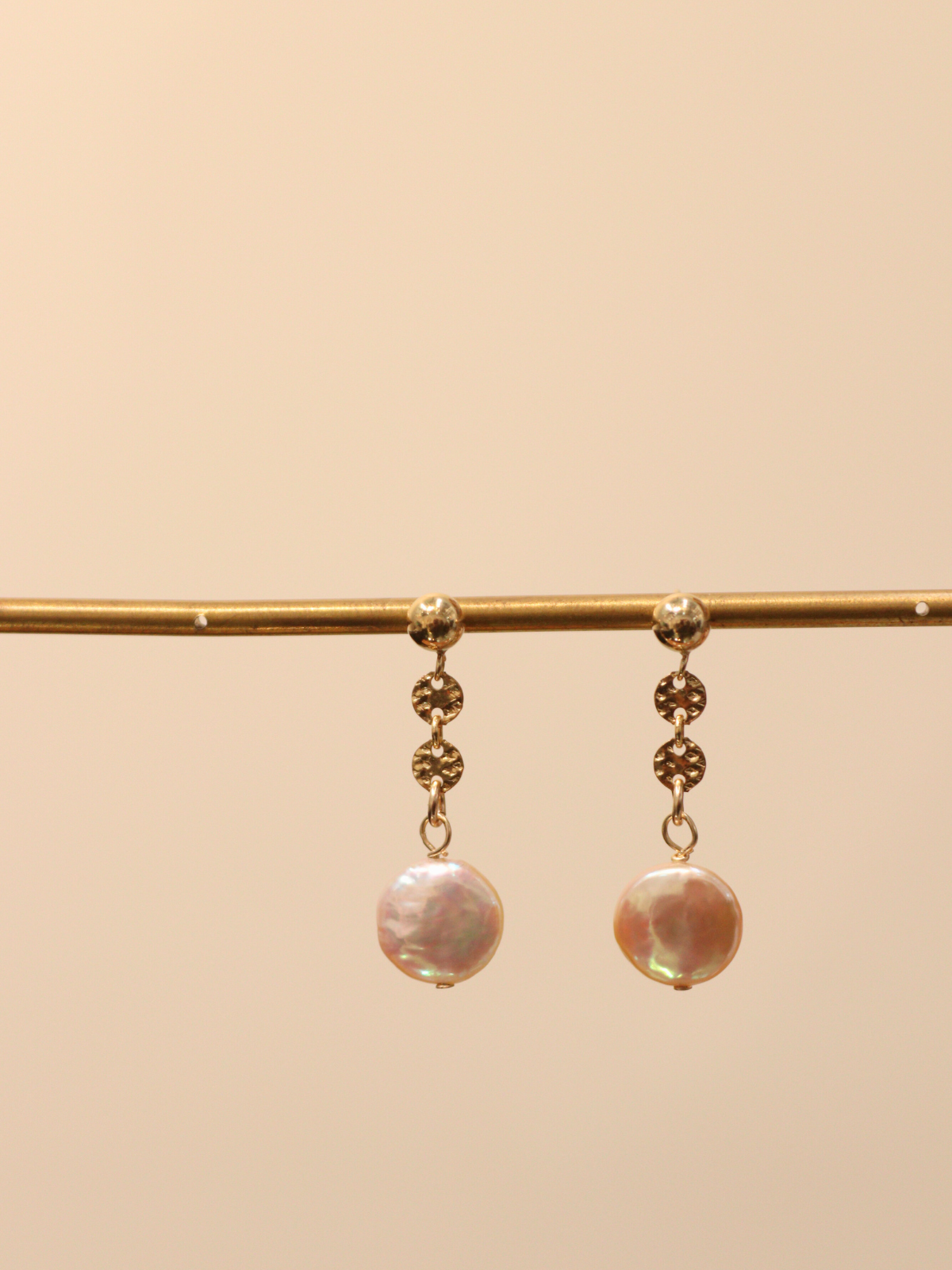 Luna Pearl Drop Earrings