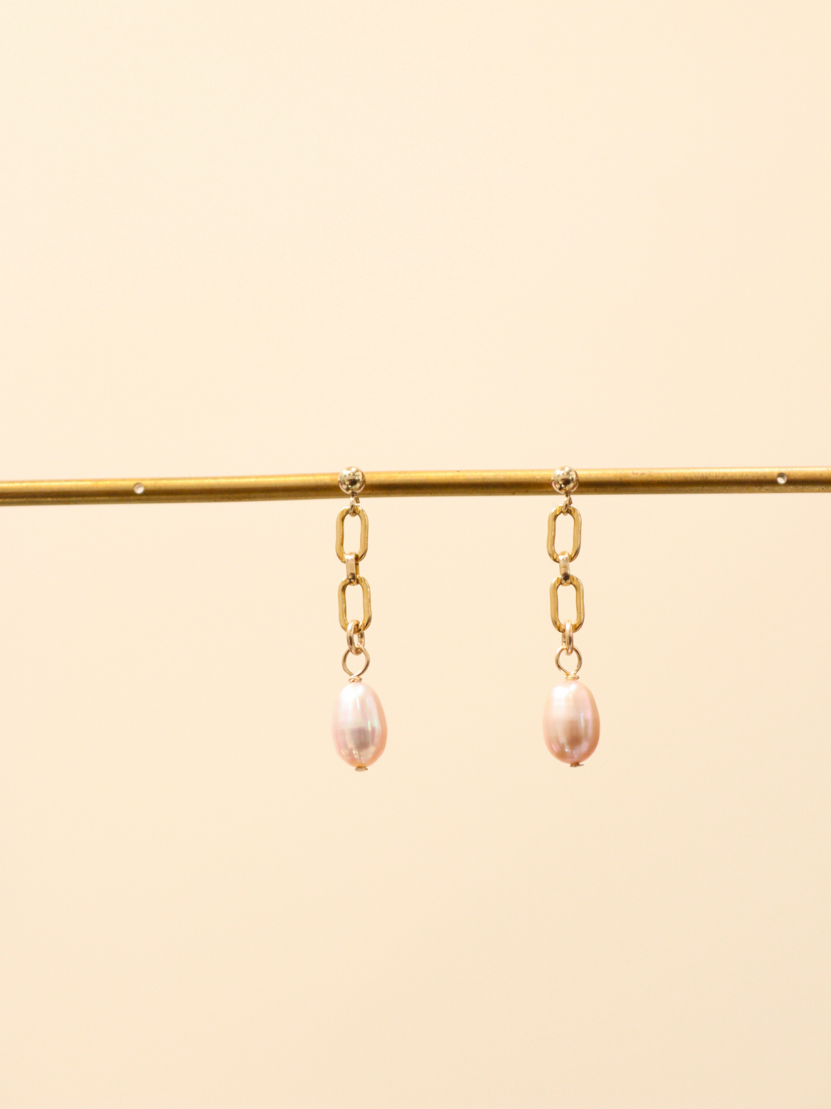 Serenity Pearl Dangle Earrings