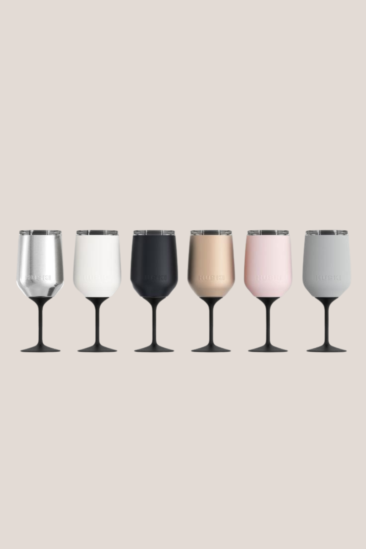 Huski Wine Tumbler - Brushed Stainless