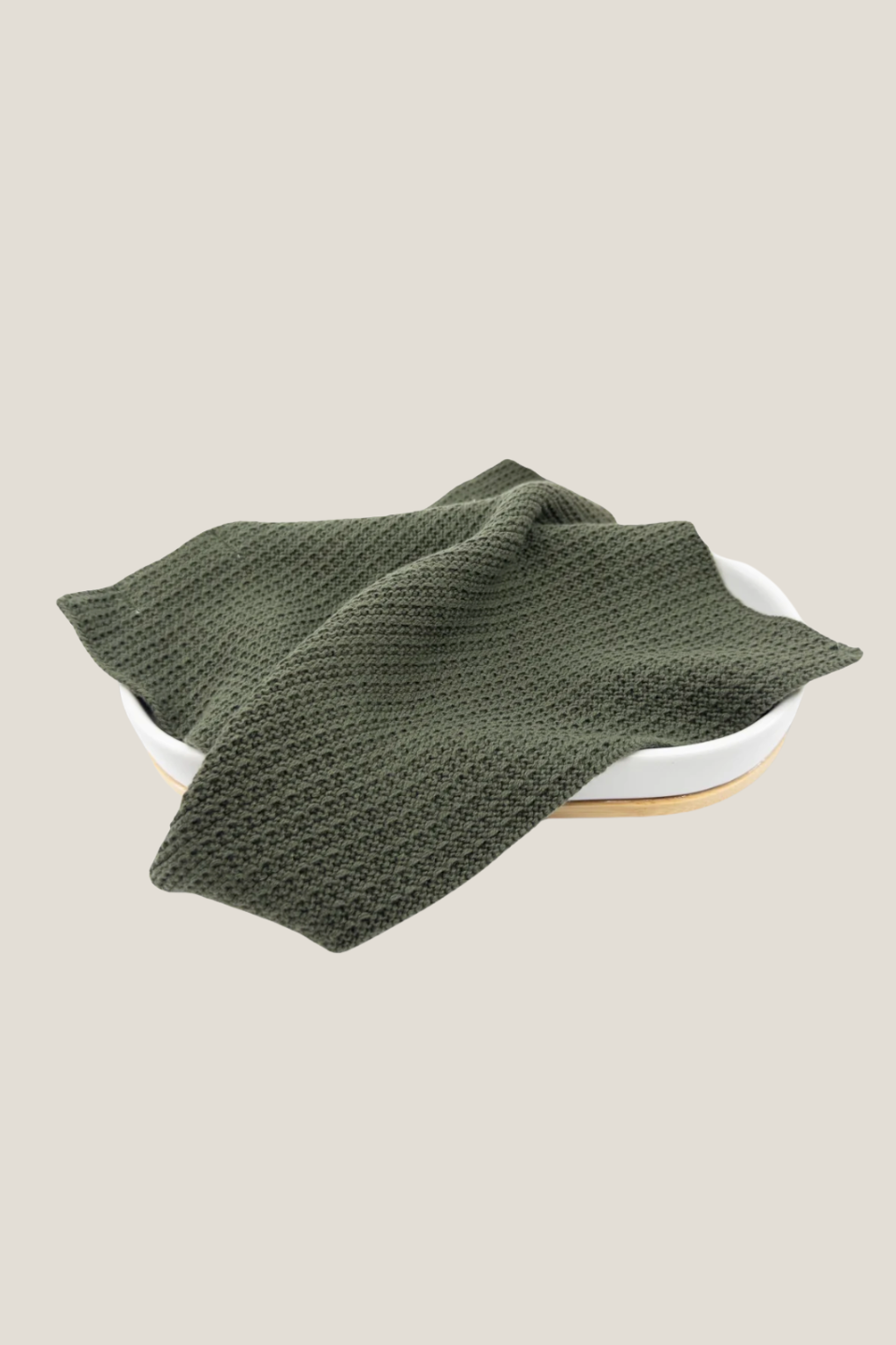 Face Cloth 2-Pack - Olive