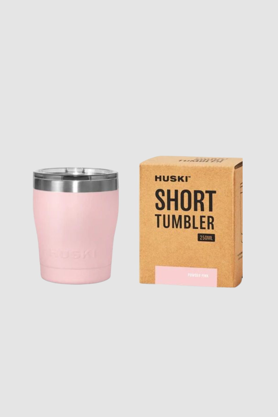 Huski Short Tumbler - Powder Pink