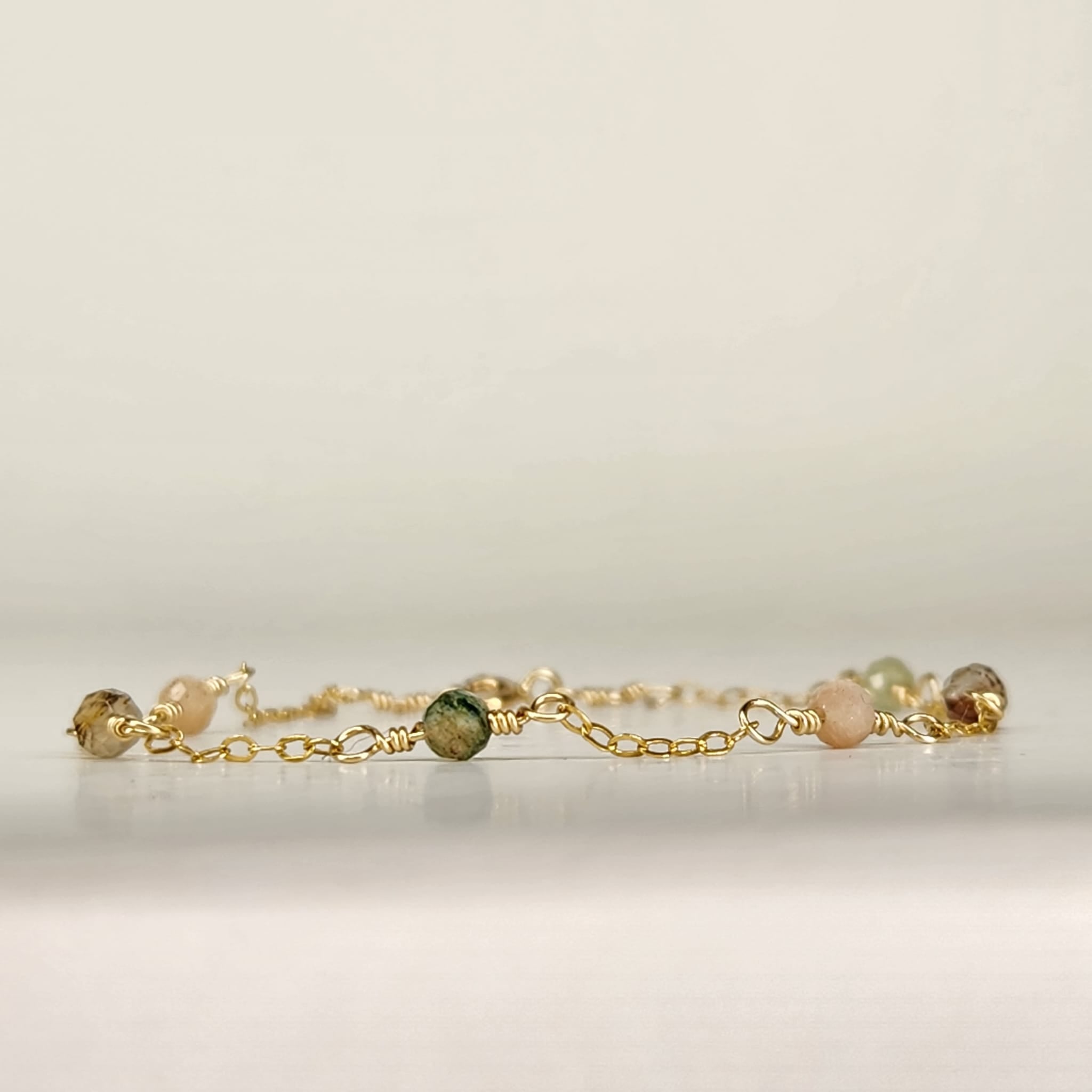 Mixed Gemstones Bracelet