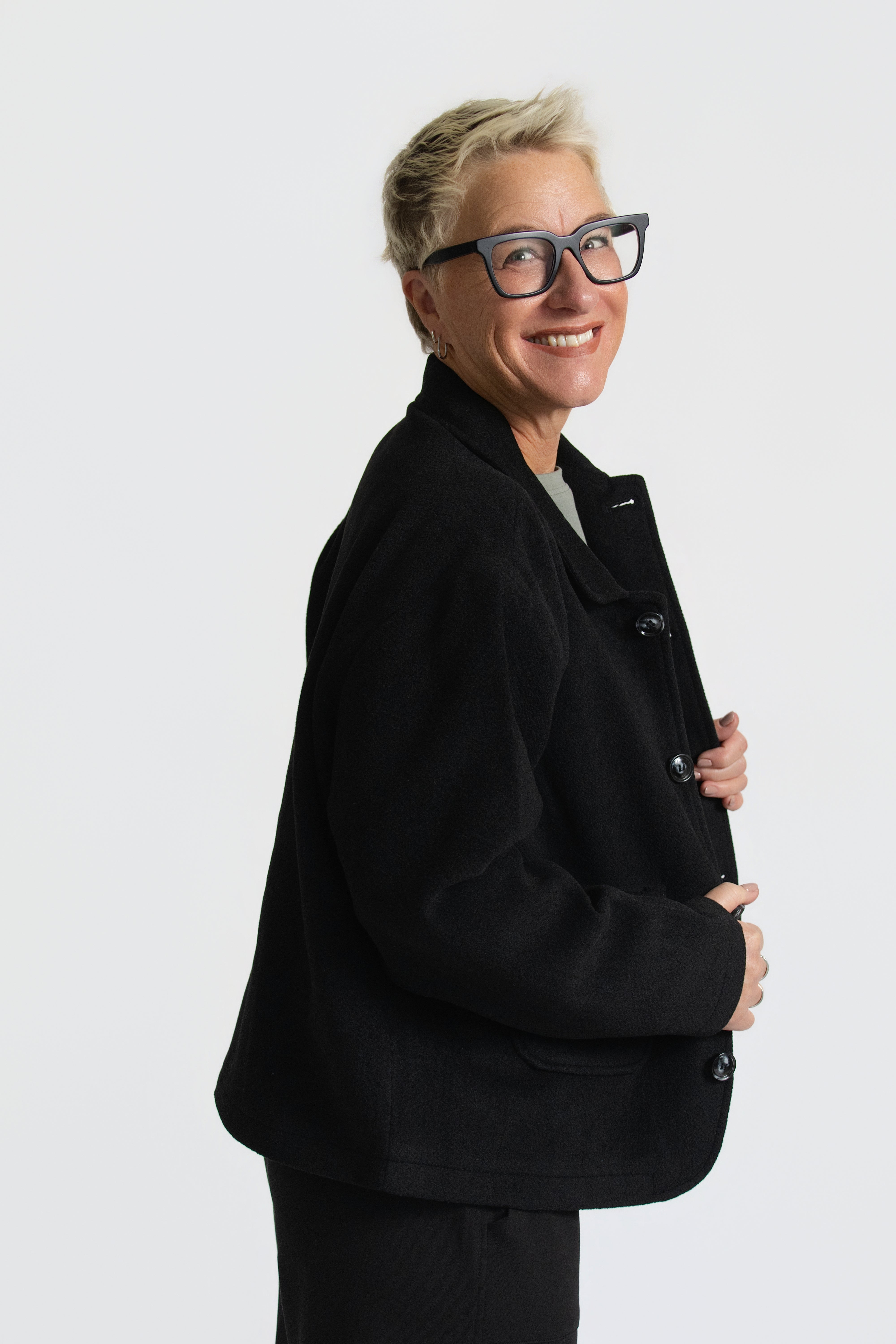 The Wool Edit Jacket - Black