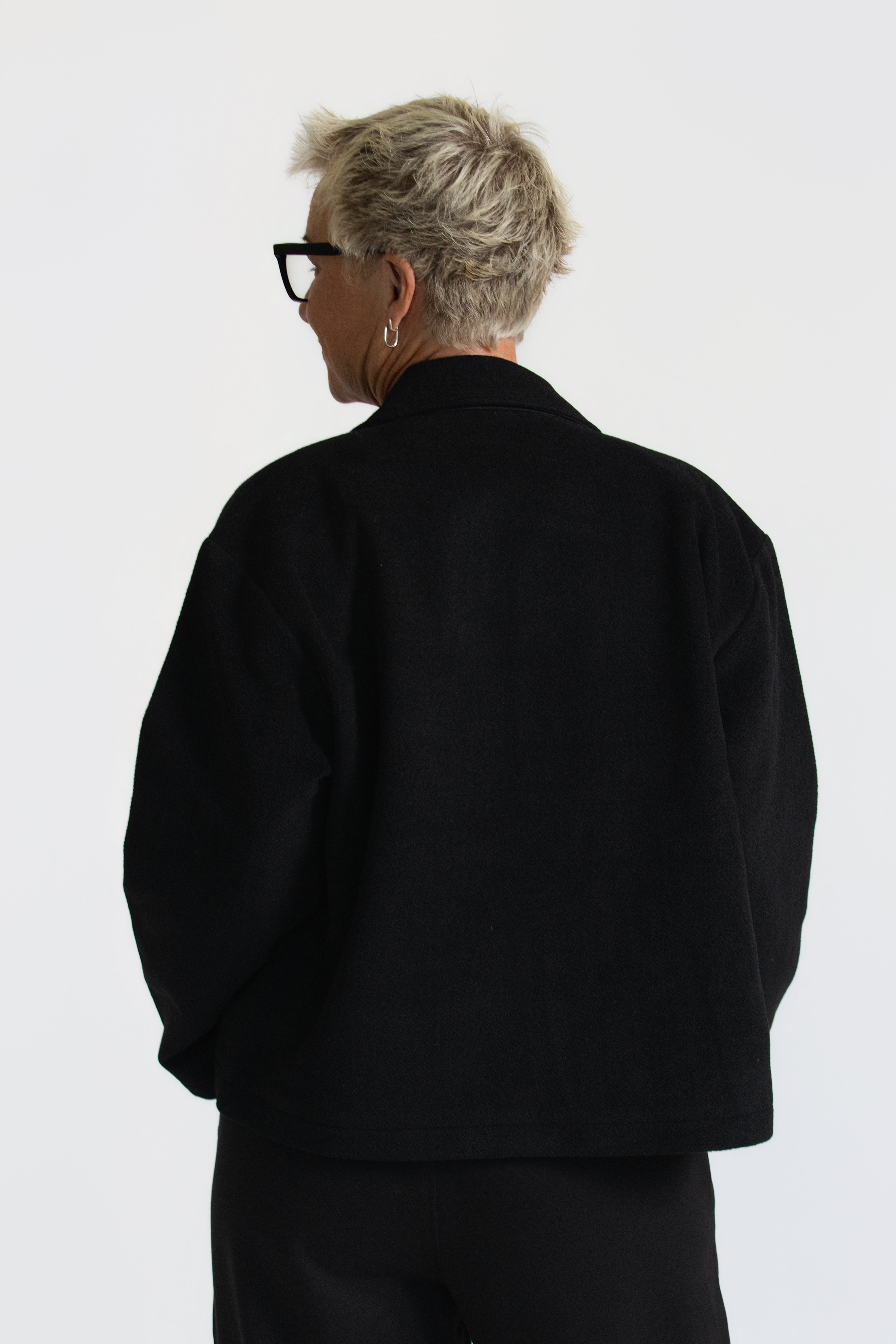 The Wool Edit Jacket - Black