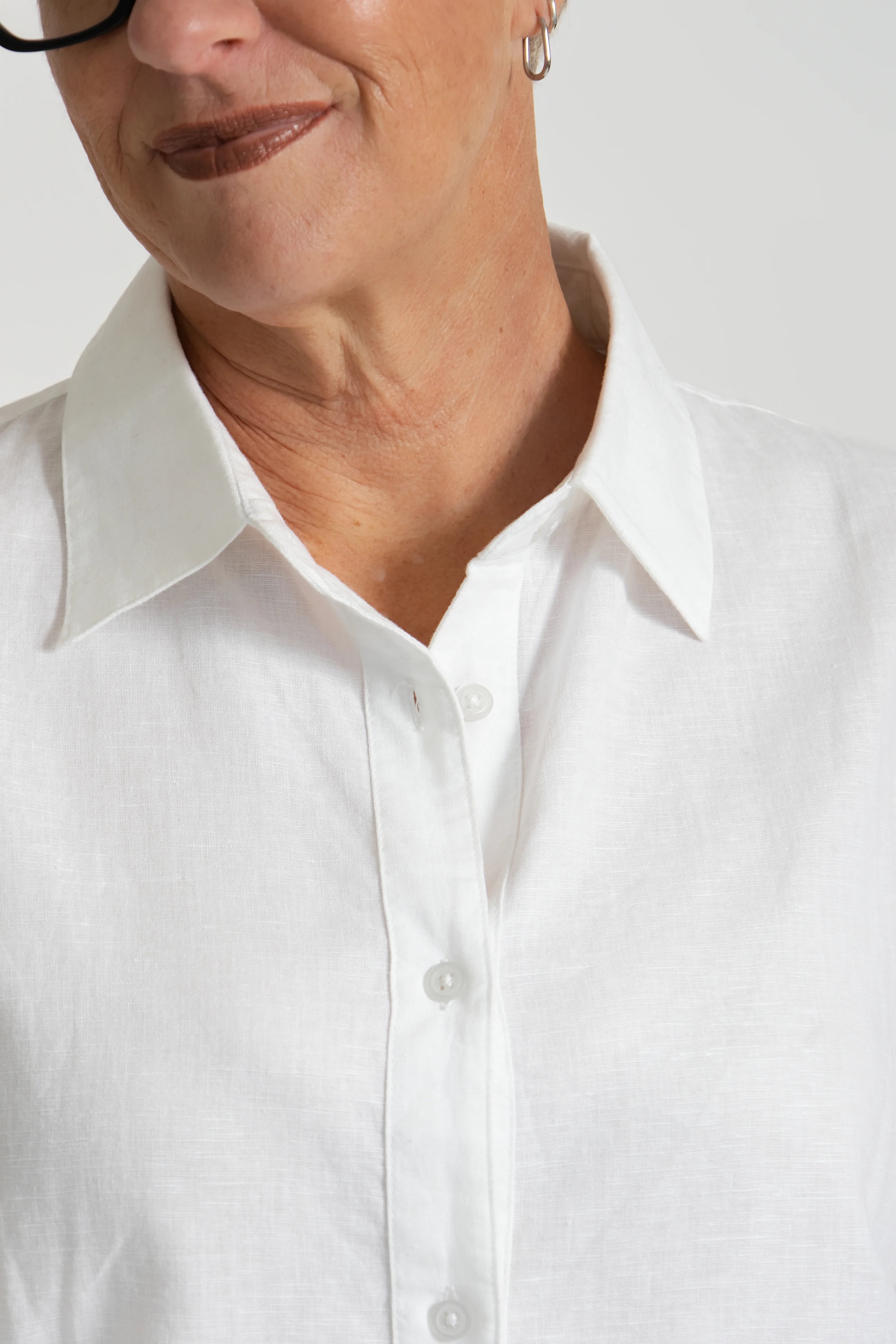 Linen Shirt - White