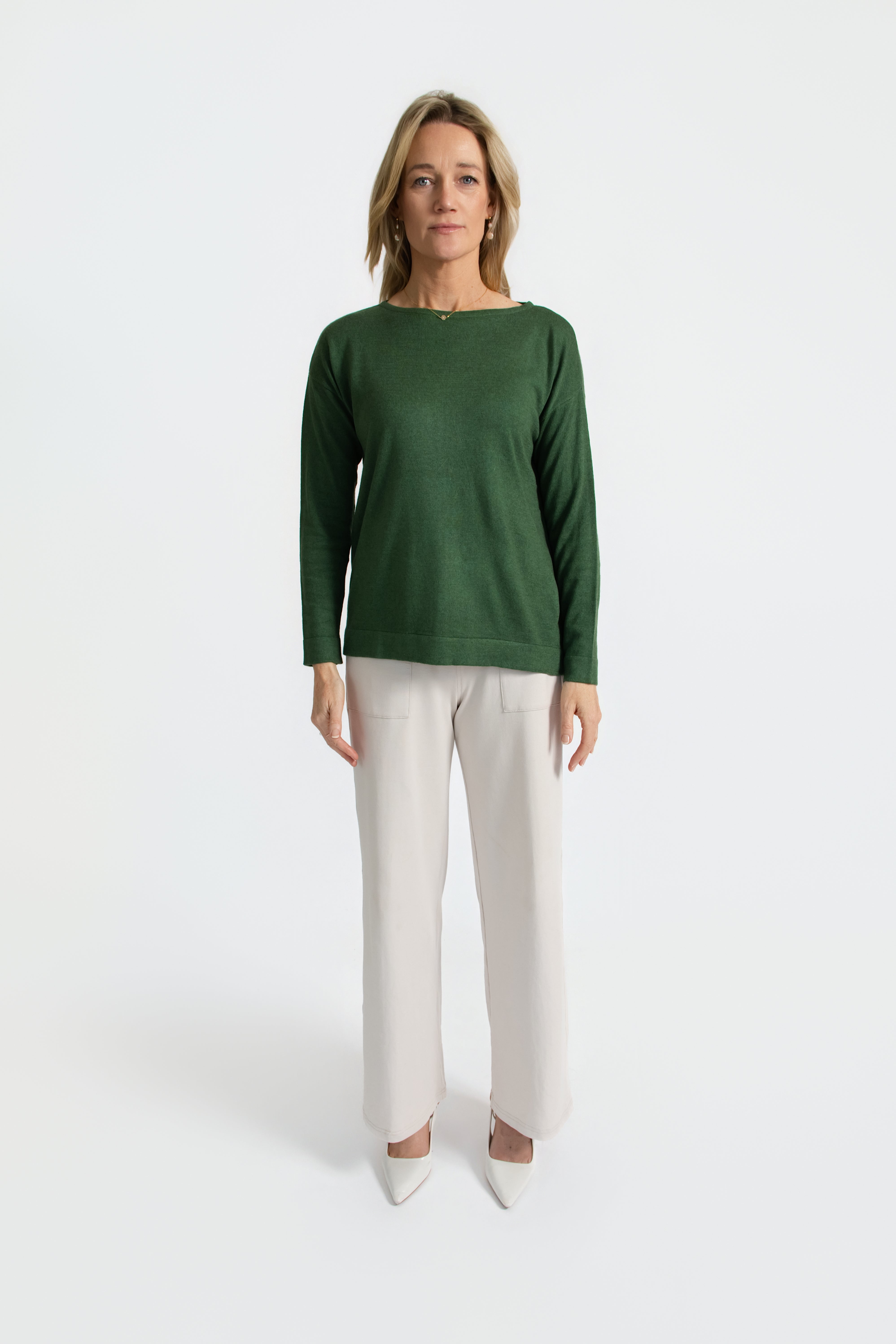 Verdant Silk Cashmere Knit