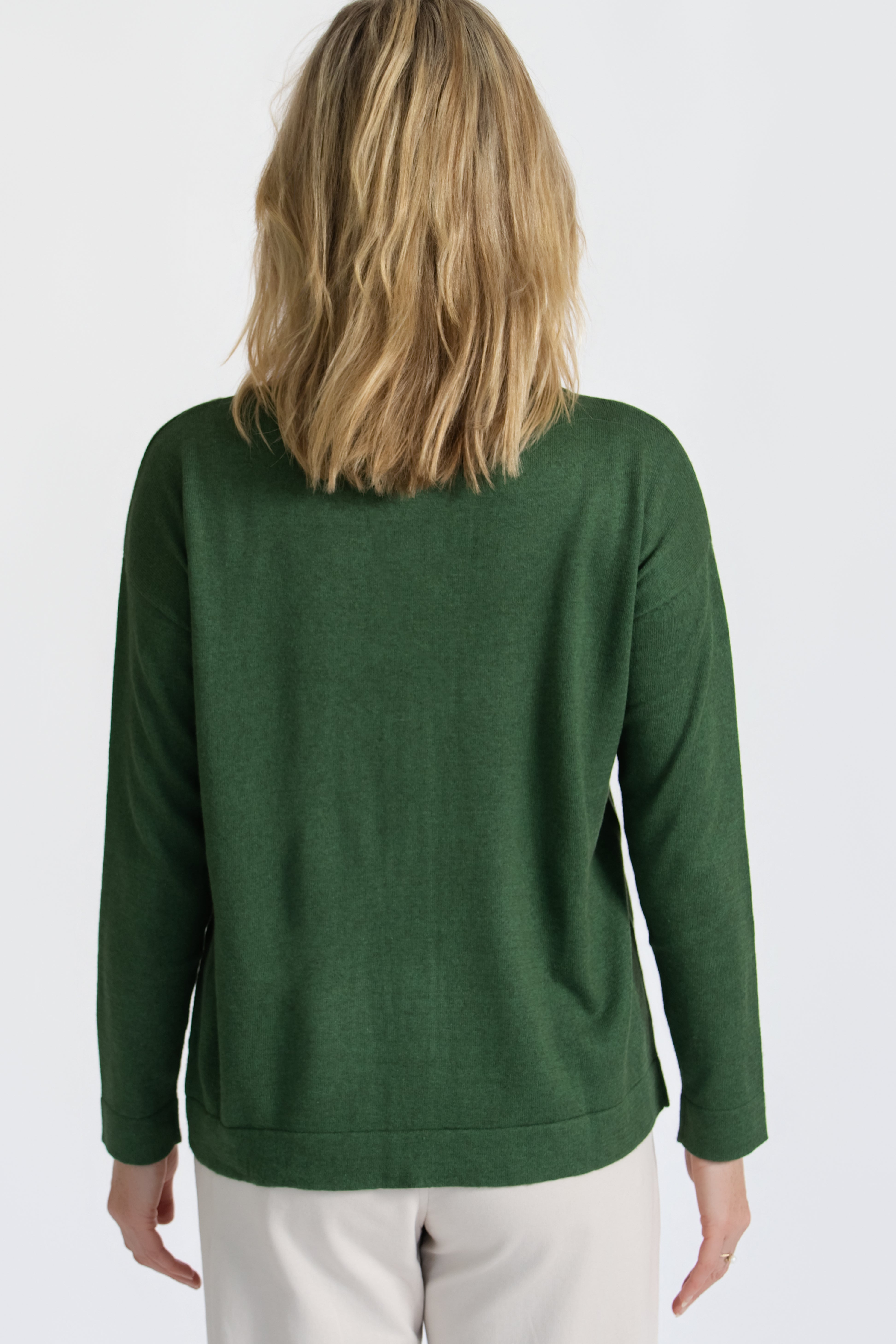 Verdant Silk Cashmere Knit