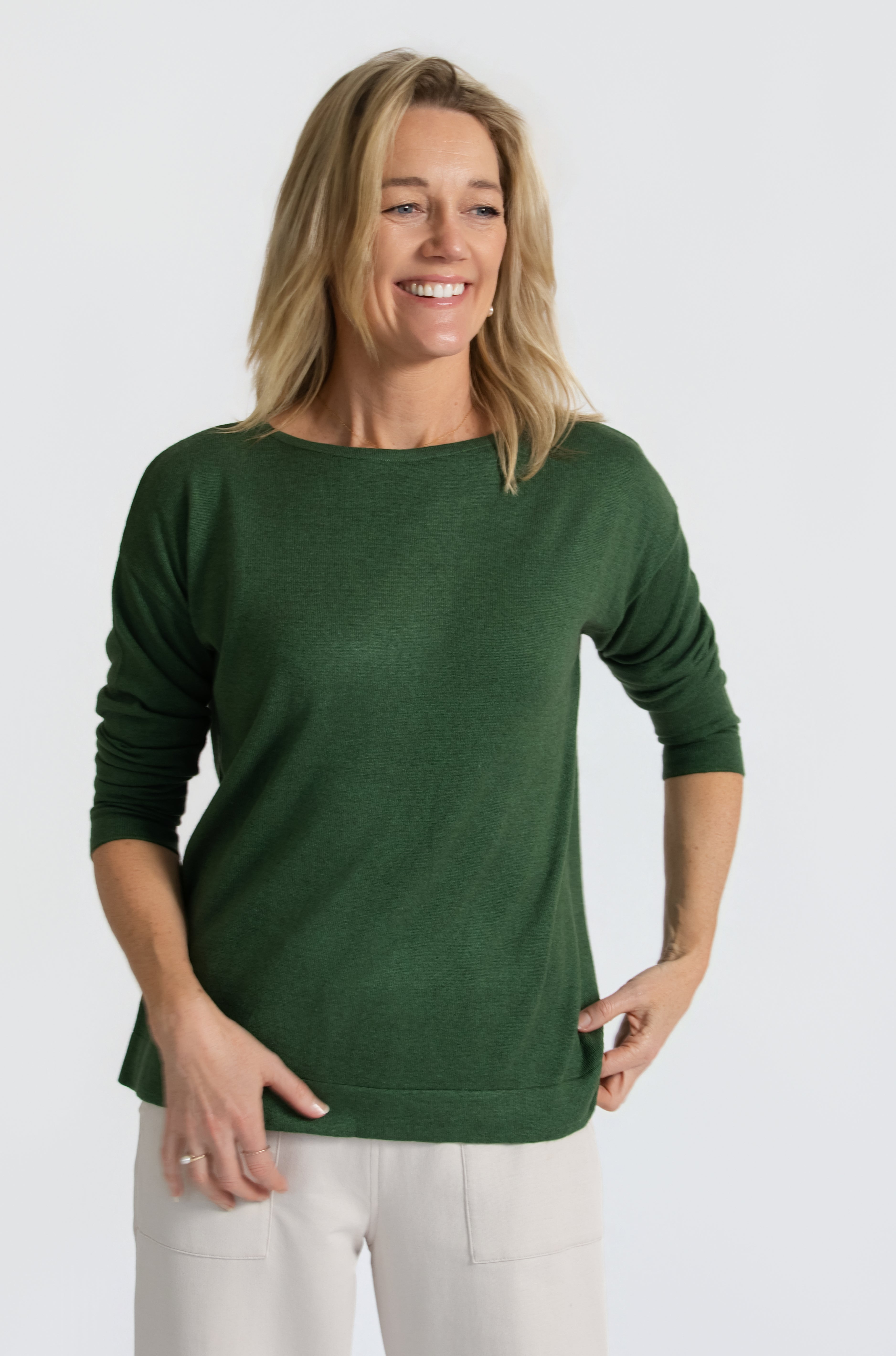 Verdant Silk Cashmere Knit