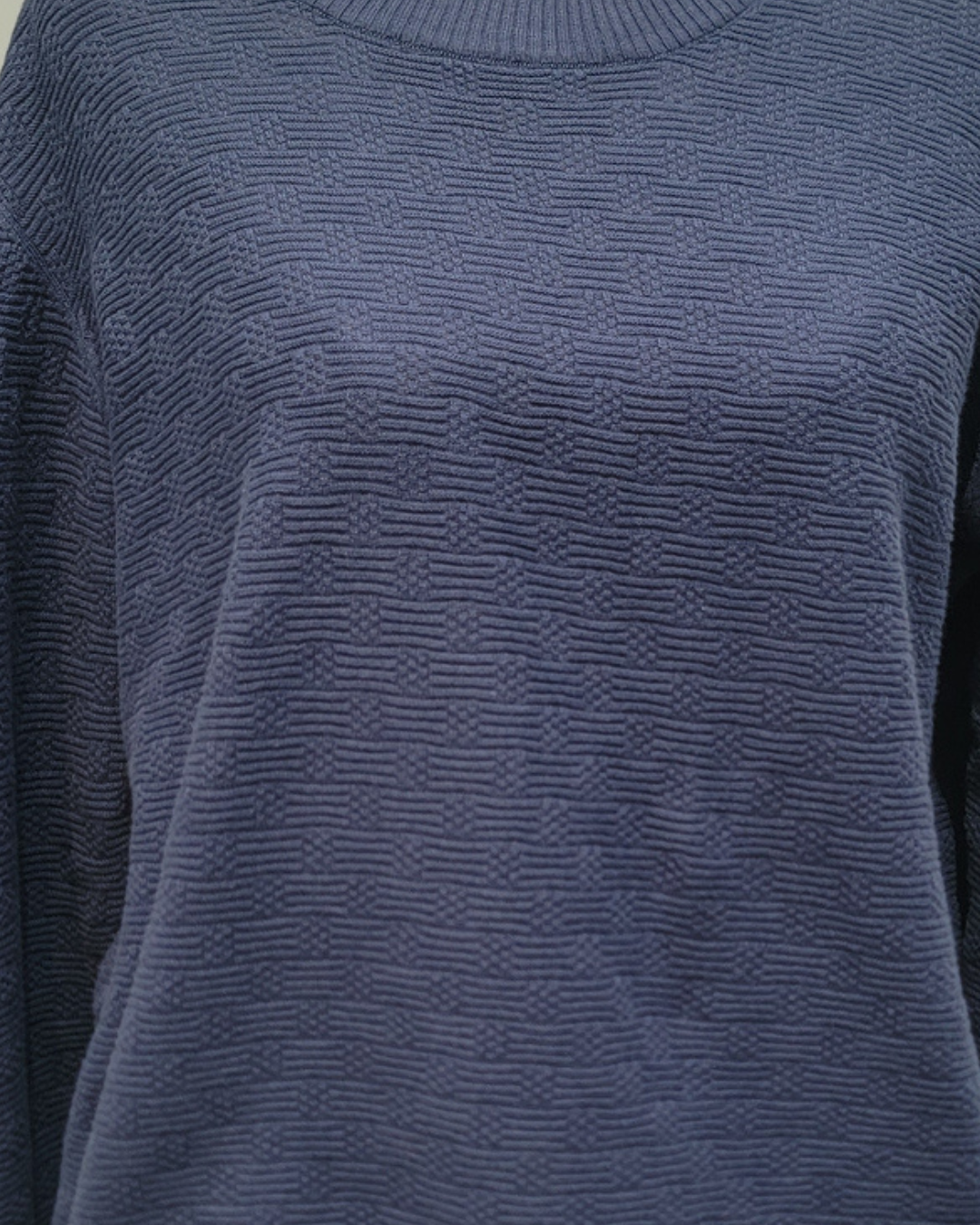 Oatmeal Textured Cotton Knit