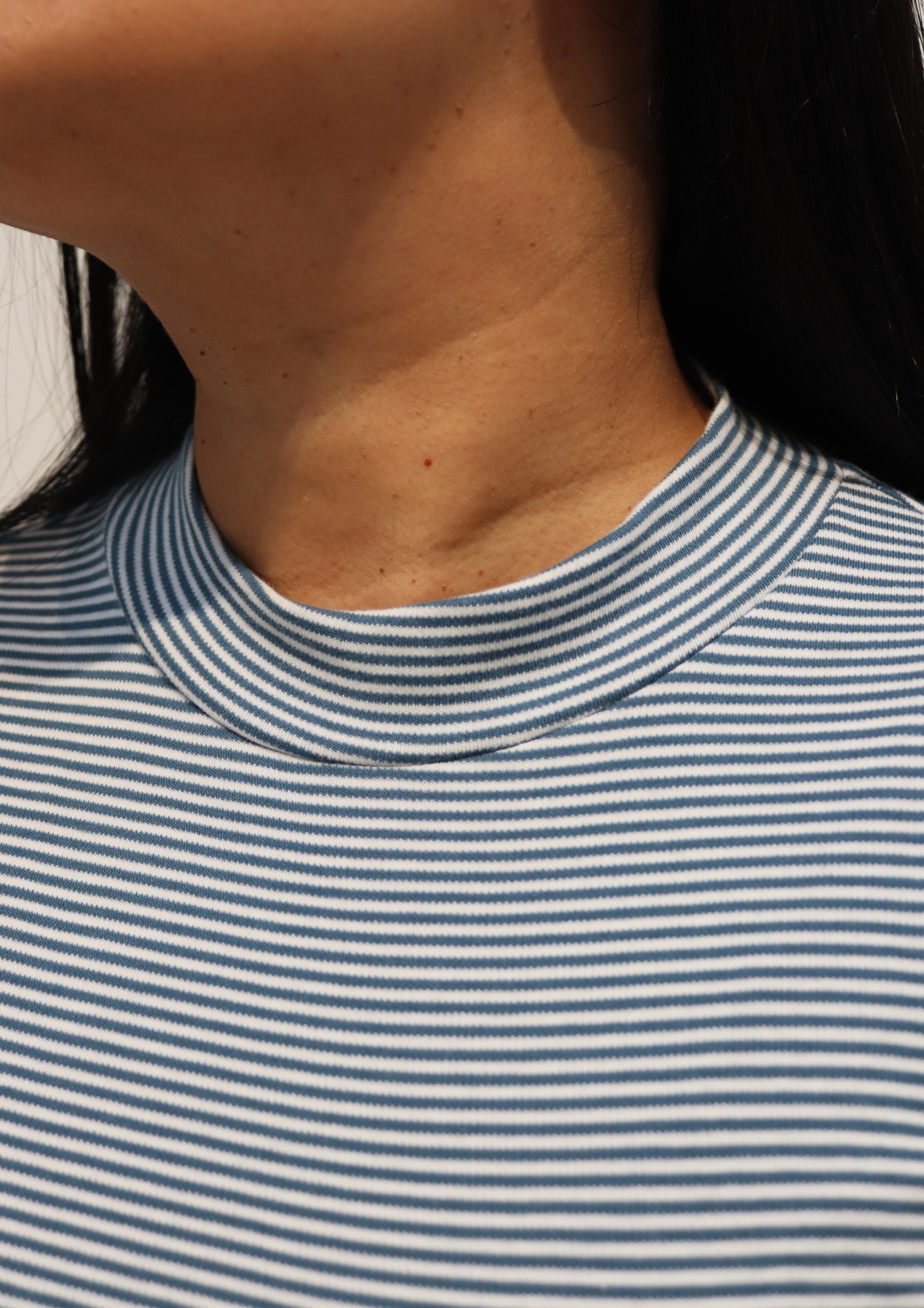 Stripe Tee - Sky