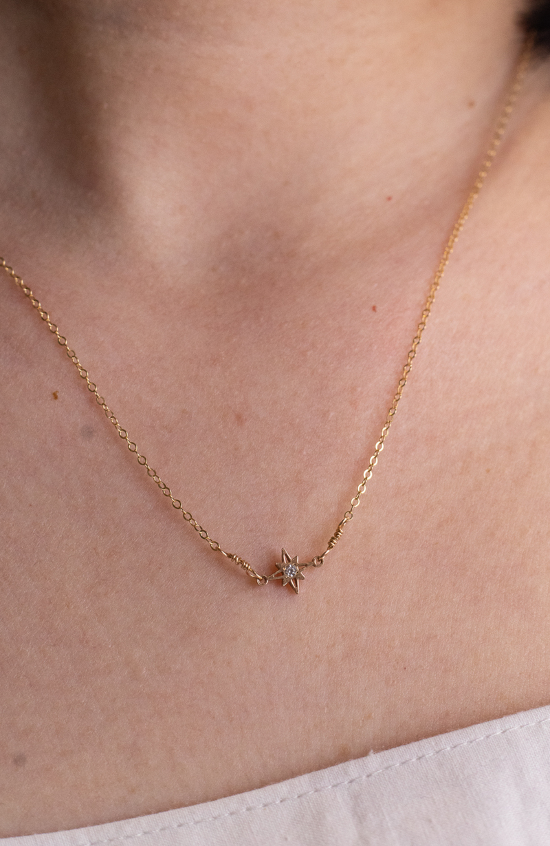 Star of Ishtar Charm Necklace