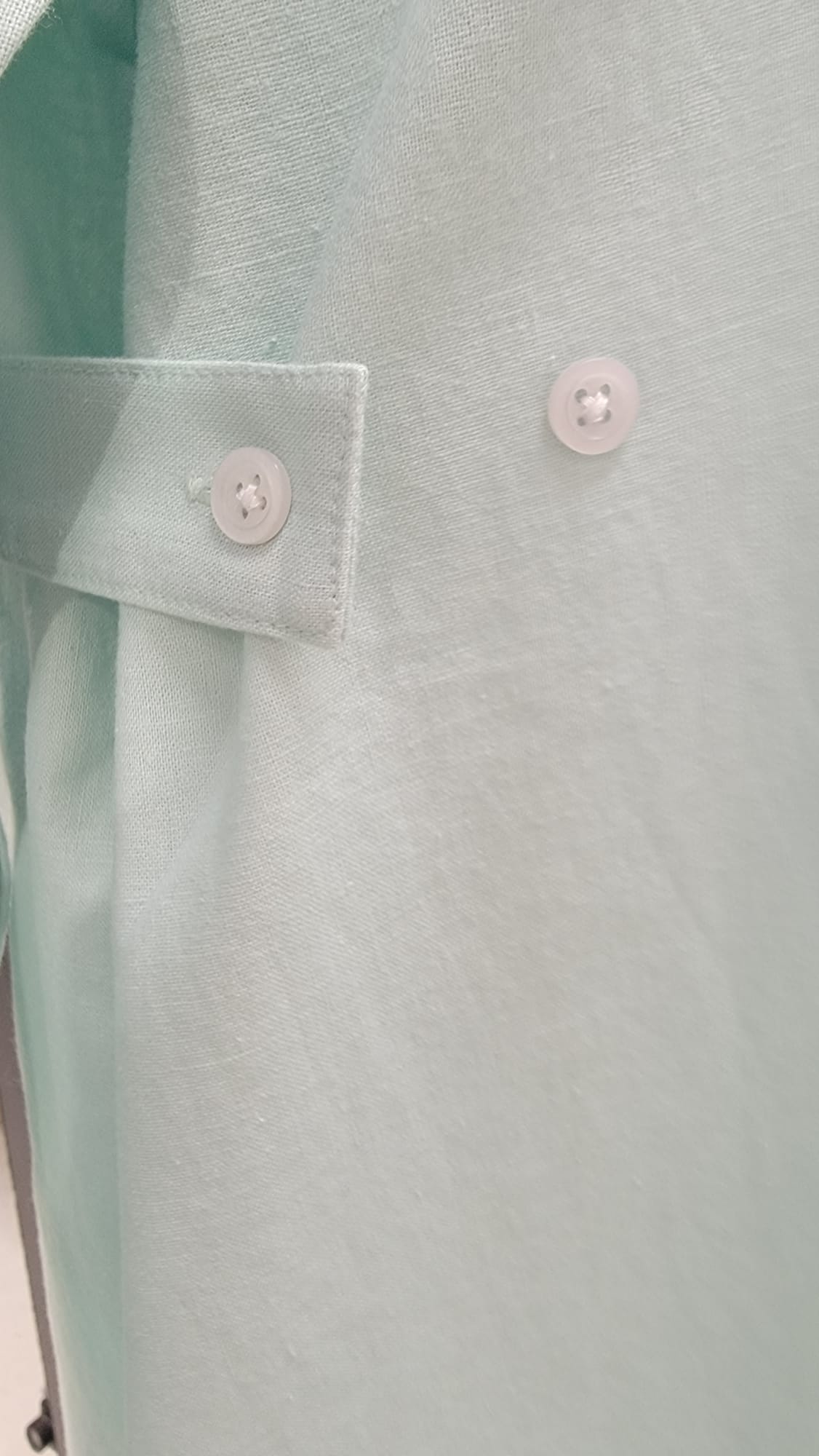 Coastal Mint Drift Shirt Dress