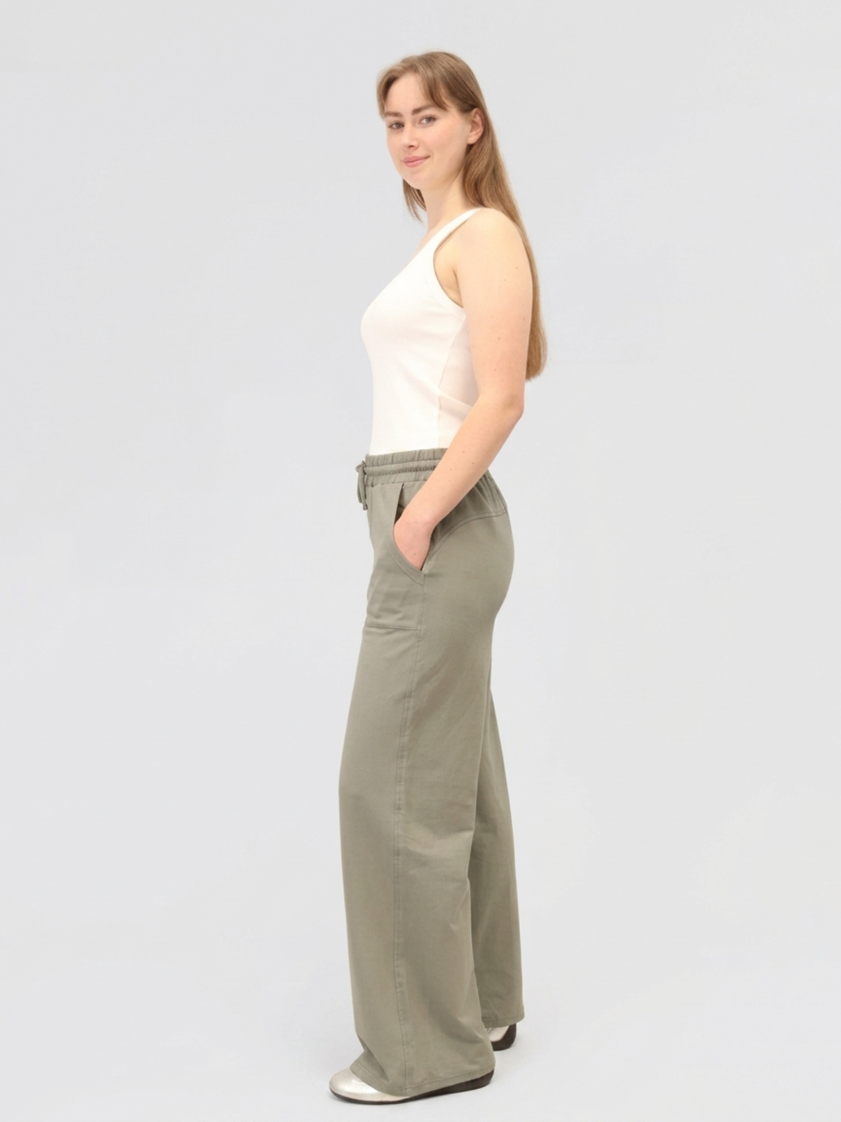 Agave Drape Trousers