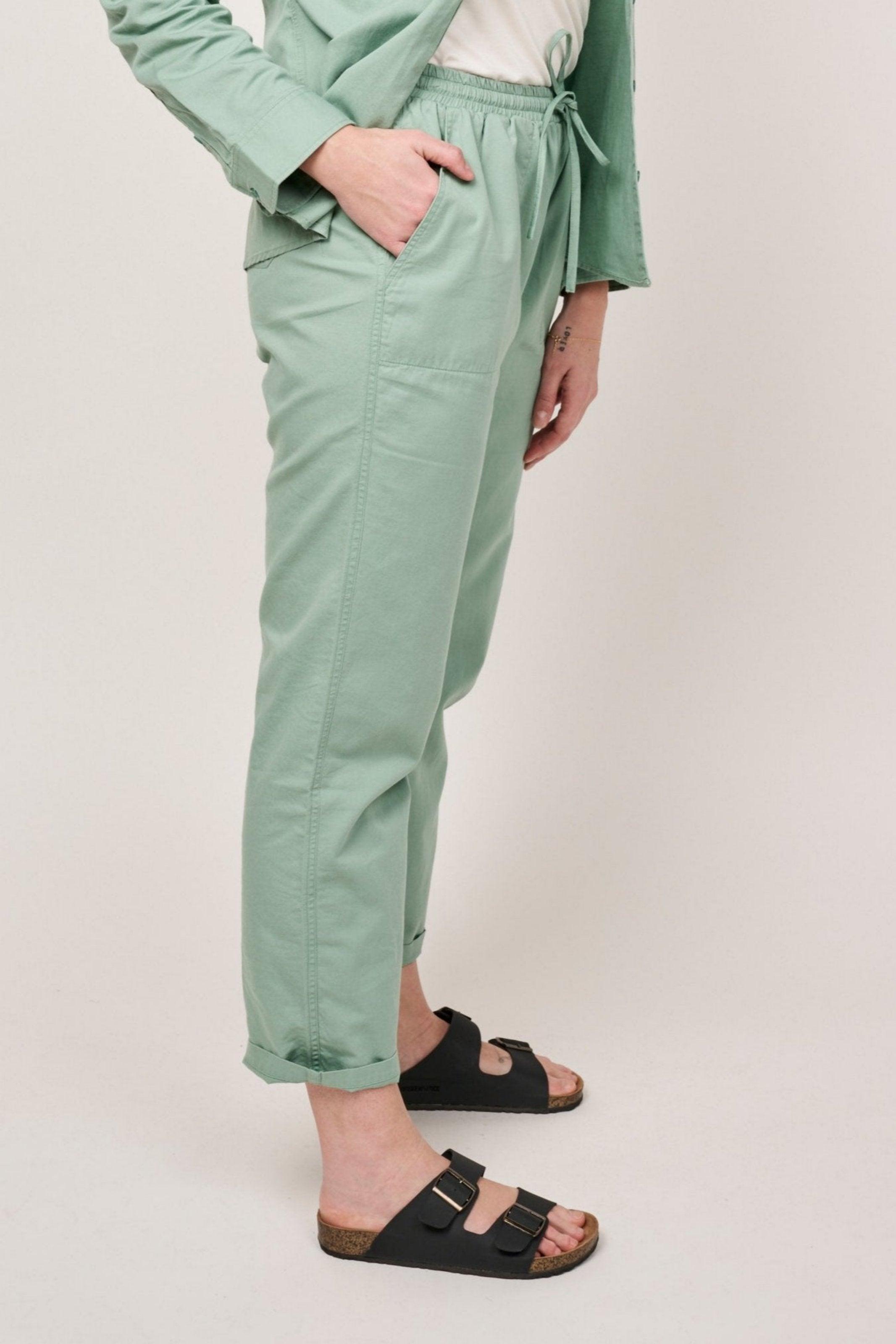 Relaxed Trousers - Camel - Reca