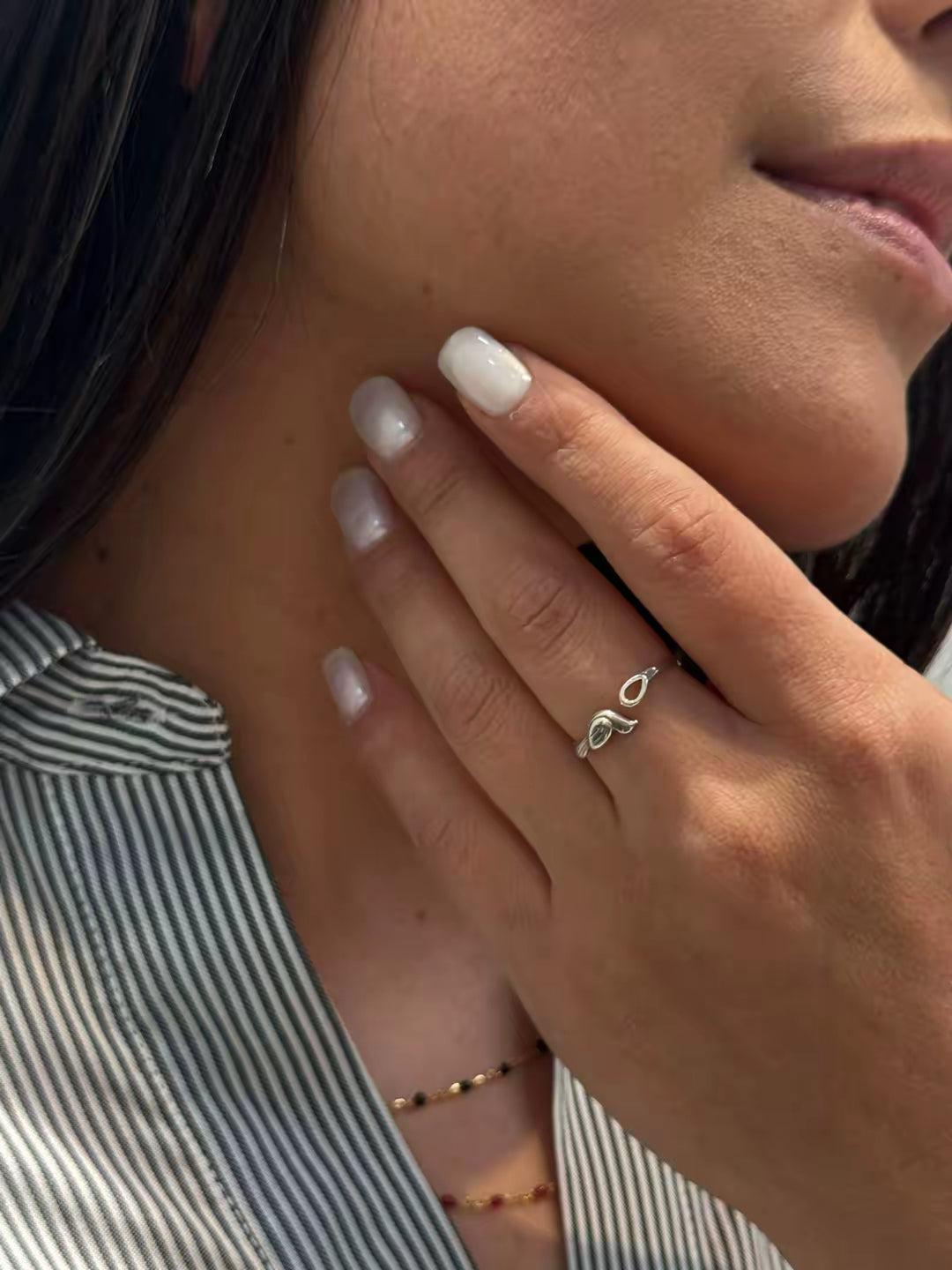 Adjustable Dove Ring