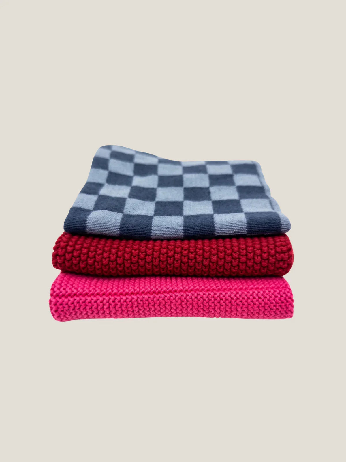 Dishcloth Variety 3pk - Sangria