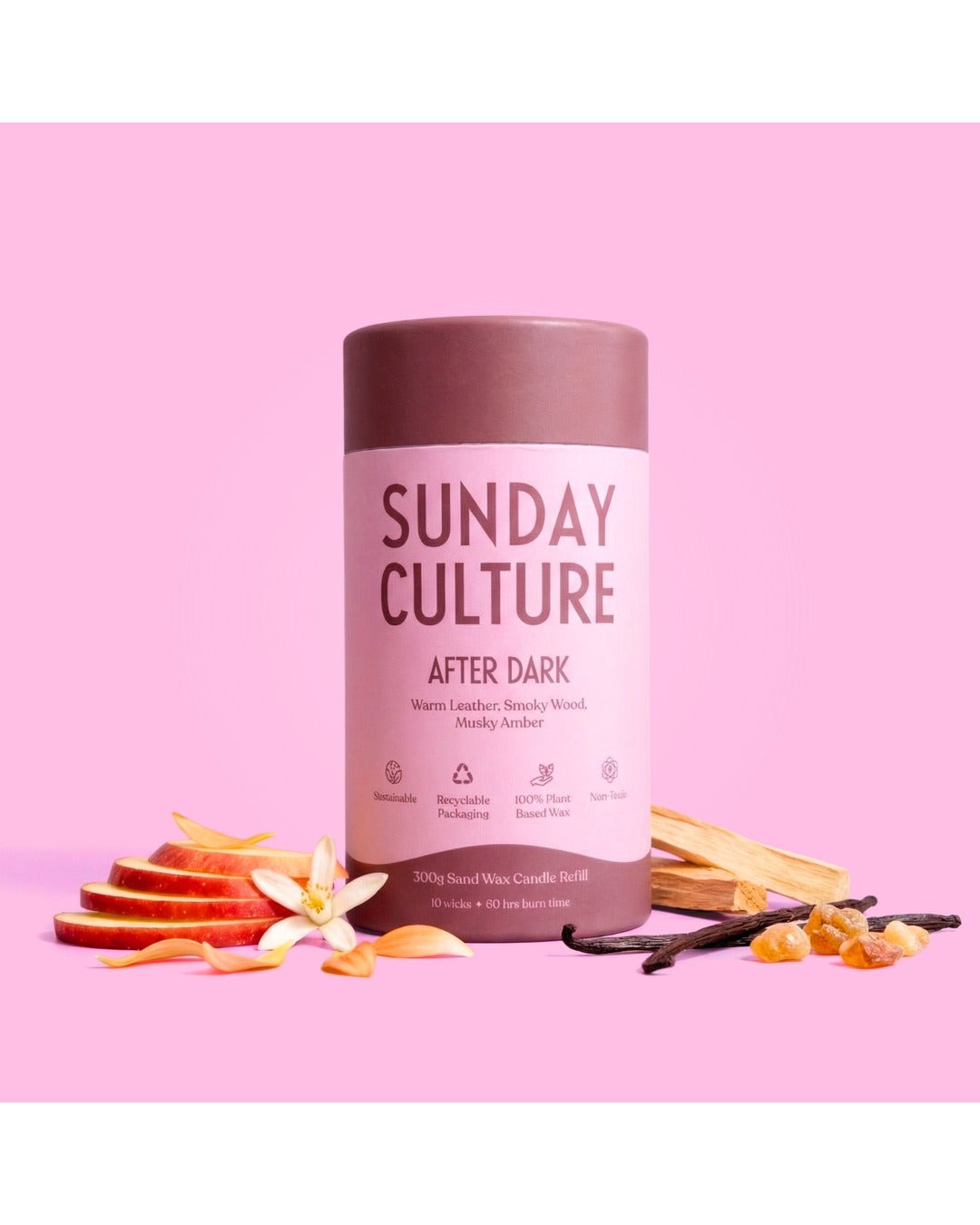 Sunday Culture Small After Dark Ready-to-Pour Sand Wax