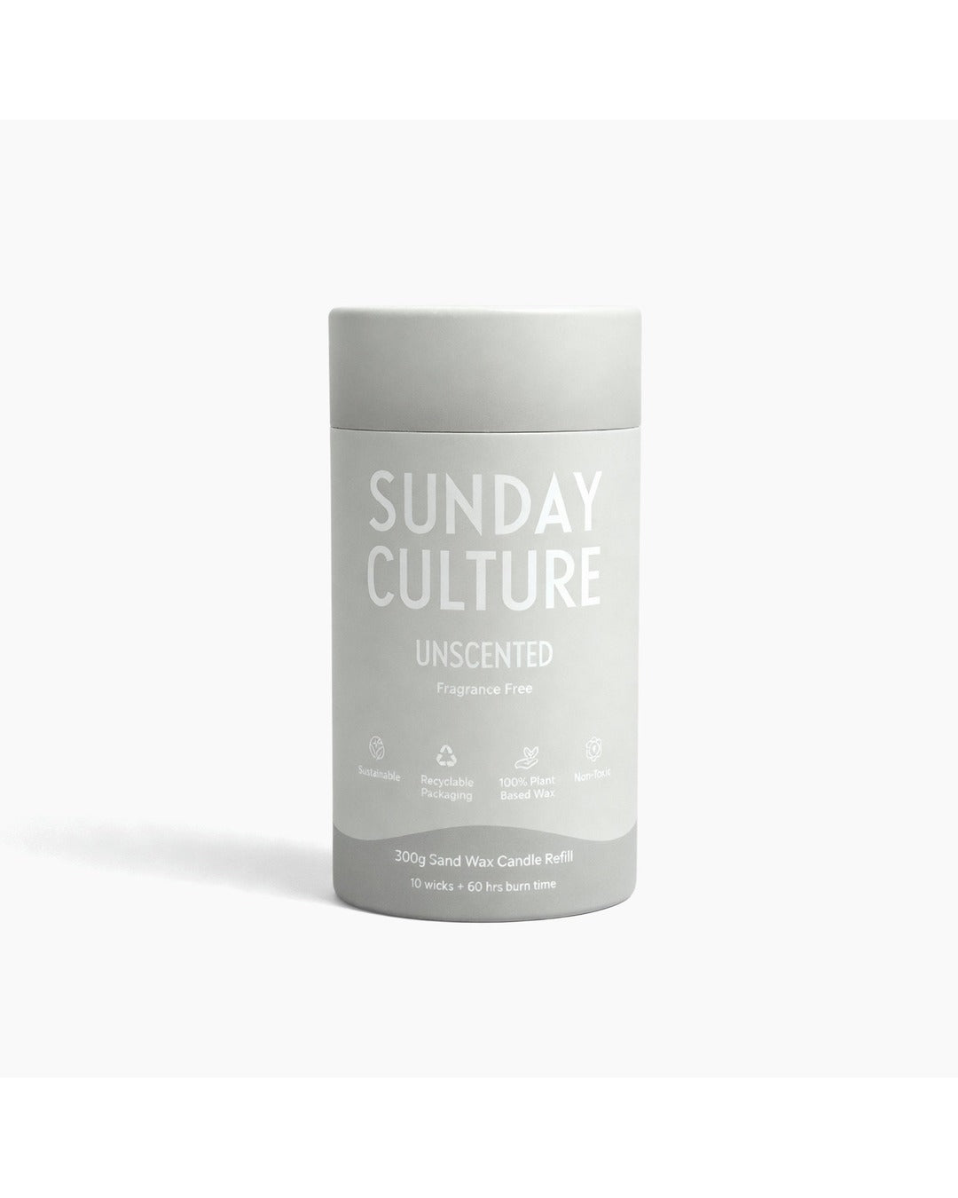 Sunday Culture Small Unscented Ready-to-Pour Sand Wax