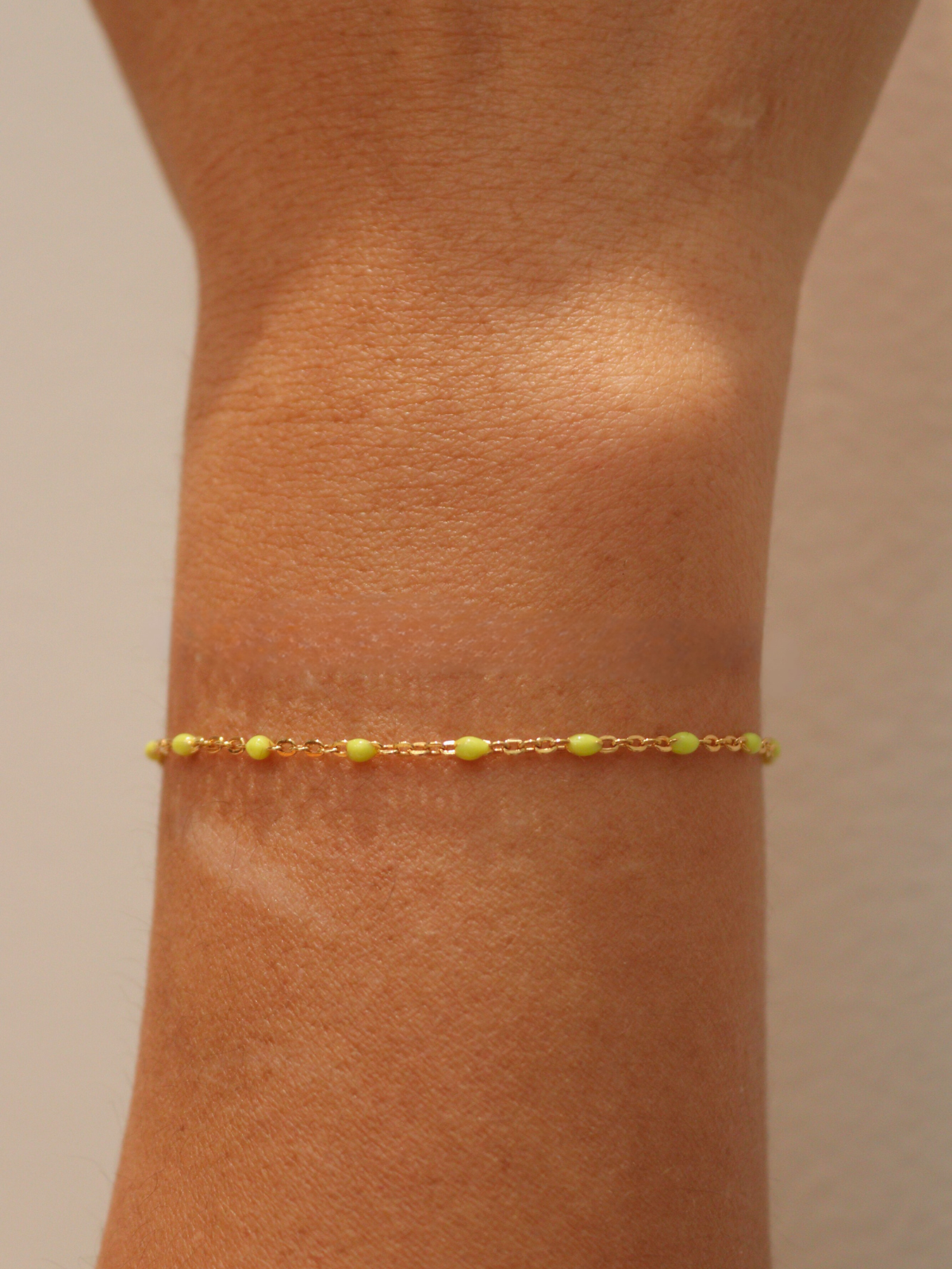 Yellow Satellite Bracelet