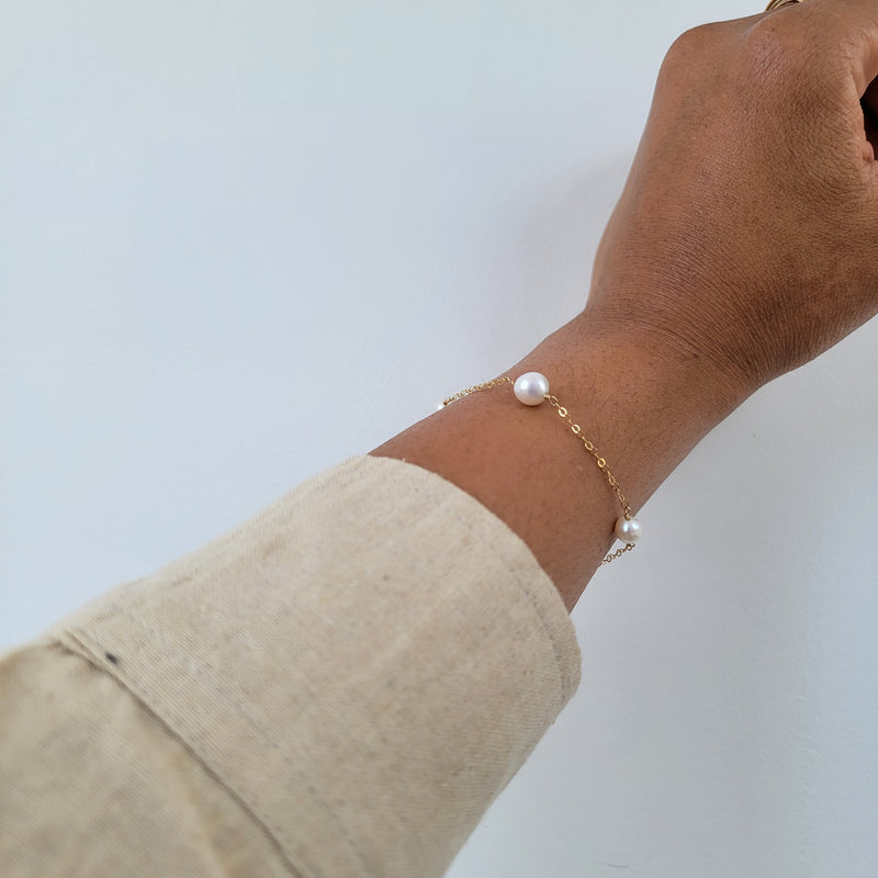 Multi Pearls Bracelet