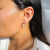 Freshwater Pearl Threader Earrings - Reca